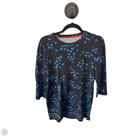 Dress Designer By Kate Spade In Black & Blue, Size: M