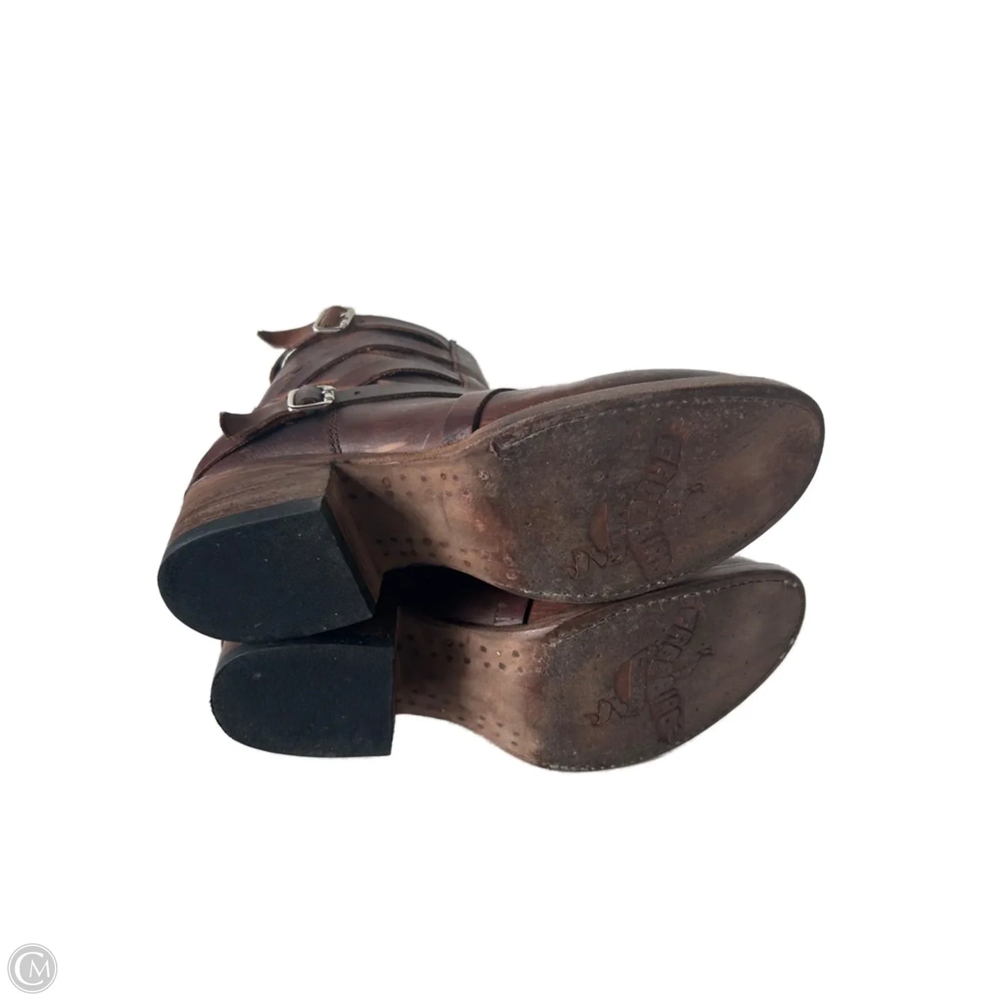 Boots Ankle Flats By Freebird In Brown, Size: 6