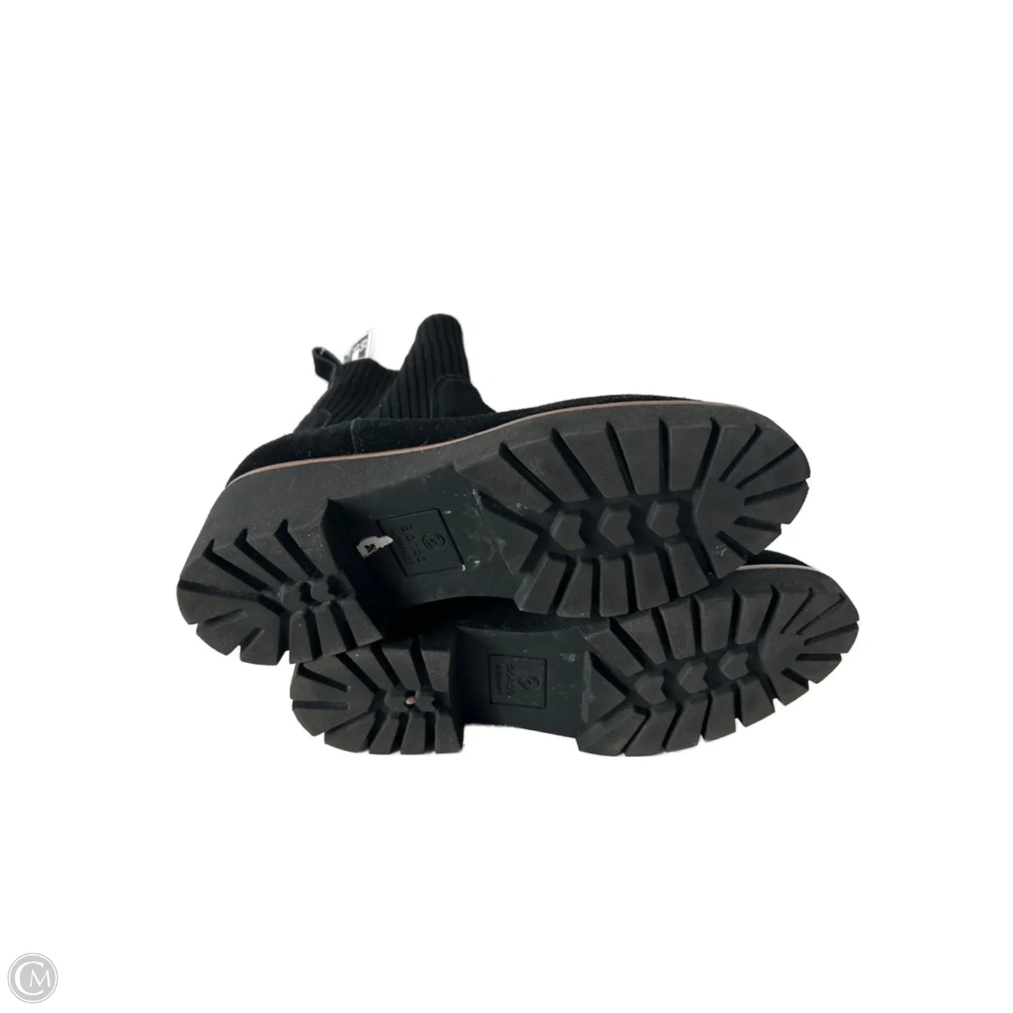 Boots Mid-calf Heels By Blondo In Black, Size: 8.5