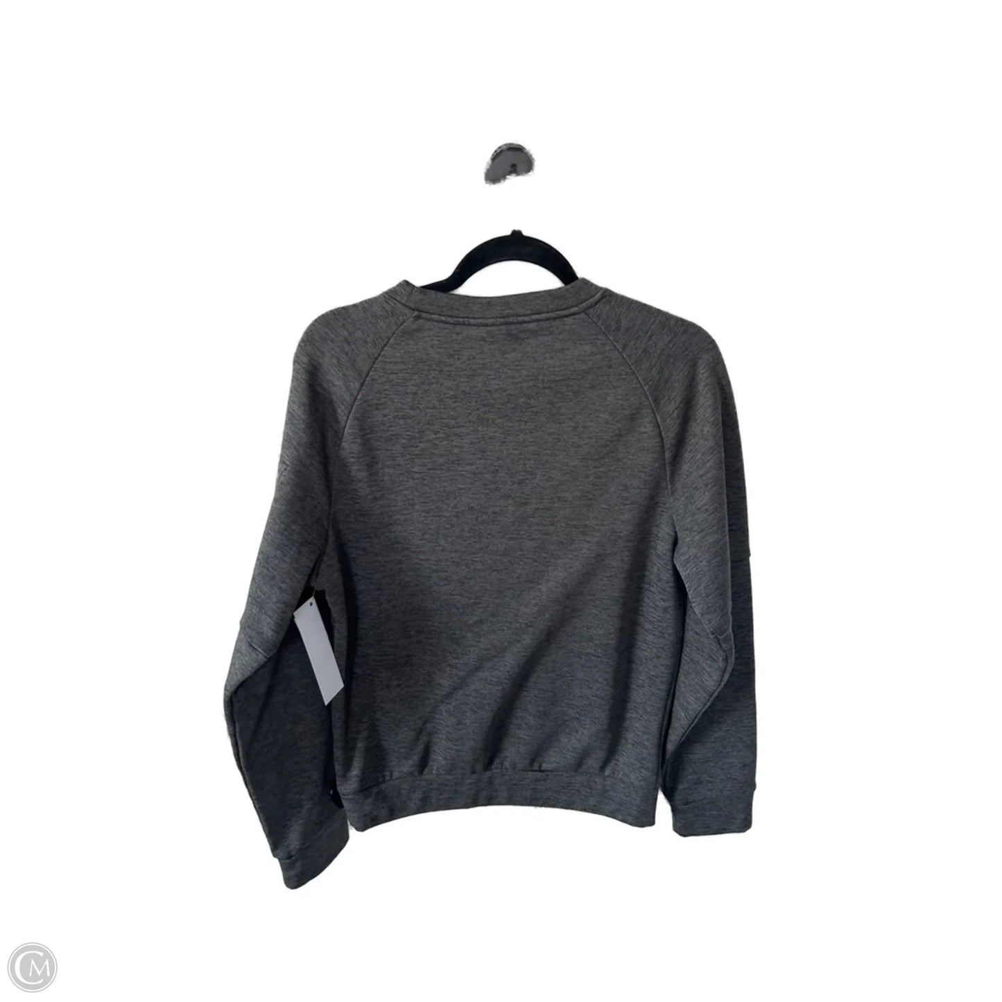 Athletic Sweatshirt Crewneck By Nike In Grey, Size: Xs