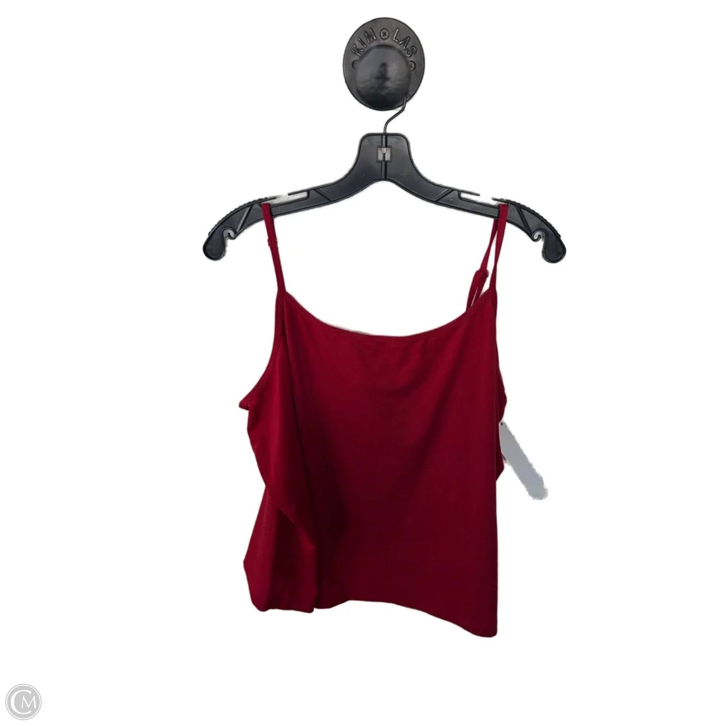 Top Sleeveless Basic By Lane Bryant In Red, Size: 1x