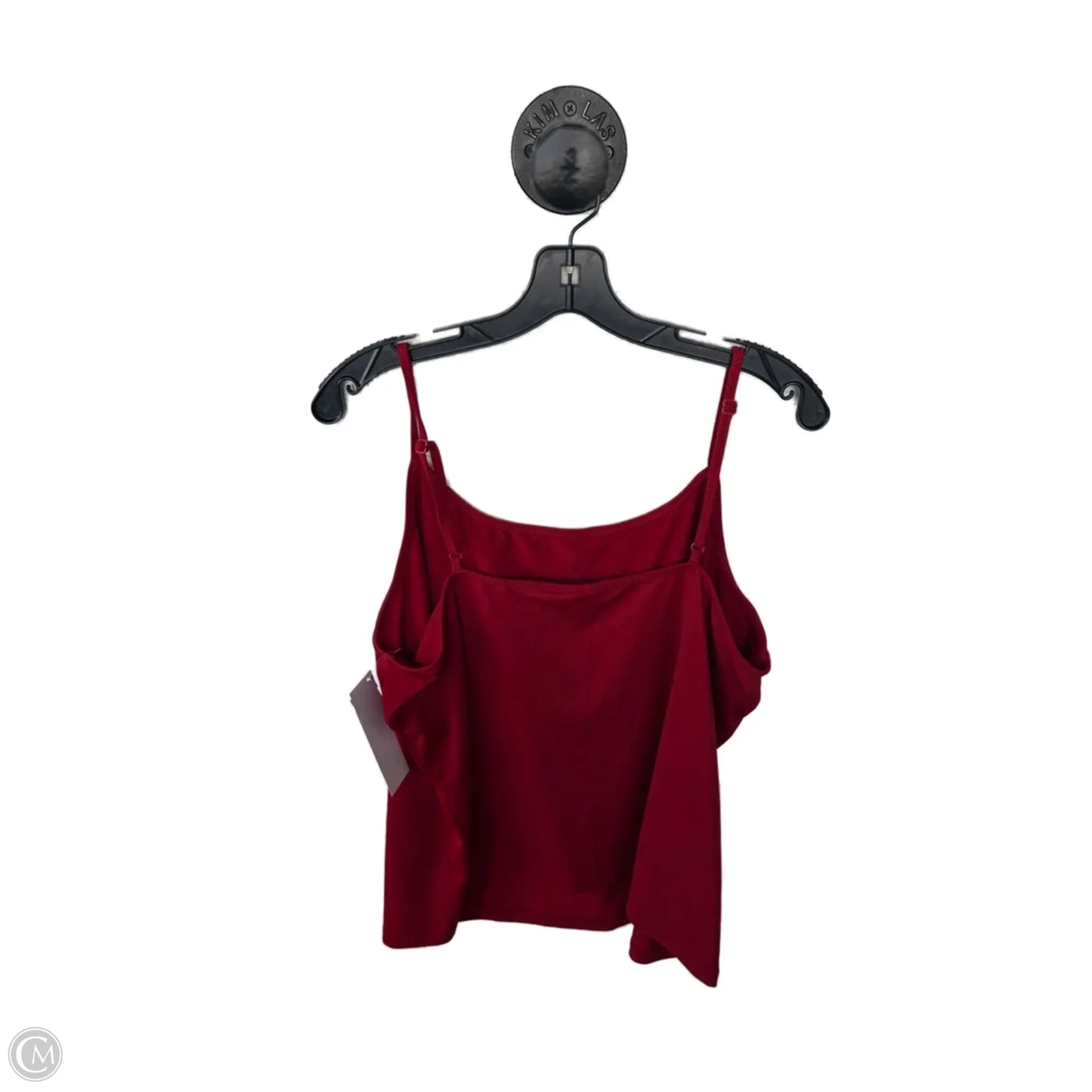 Top Sleeveless Basic By Lane Bryant In Red, Size: 1x