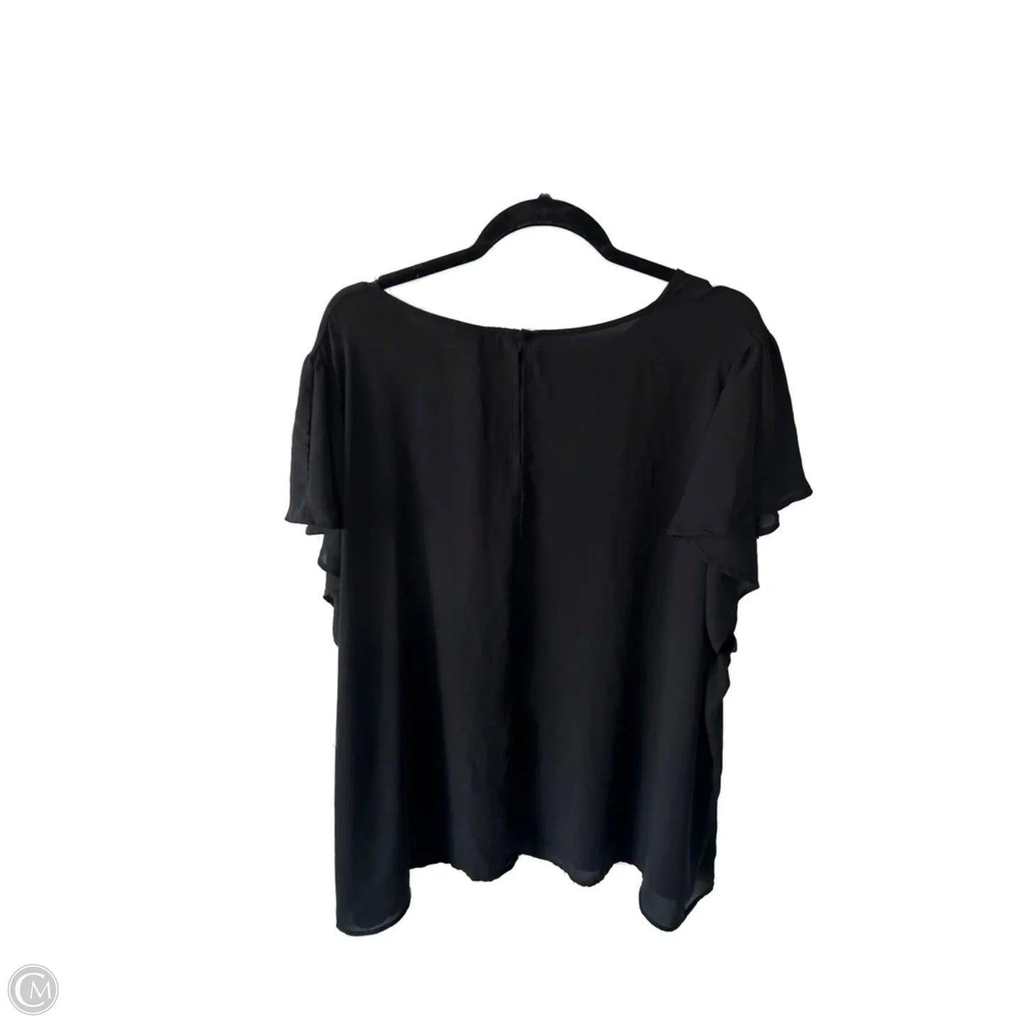 Top Short Sleeve By Torrid In Black, Size: 5