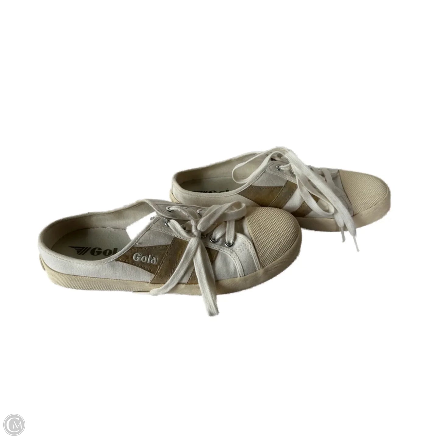 Shoes Sneakers By Gola In Cream, Size: 8