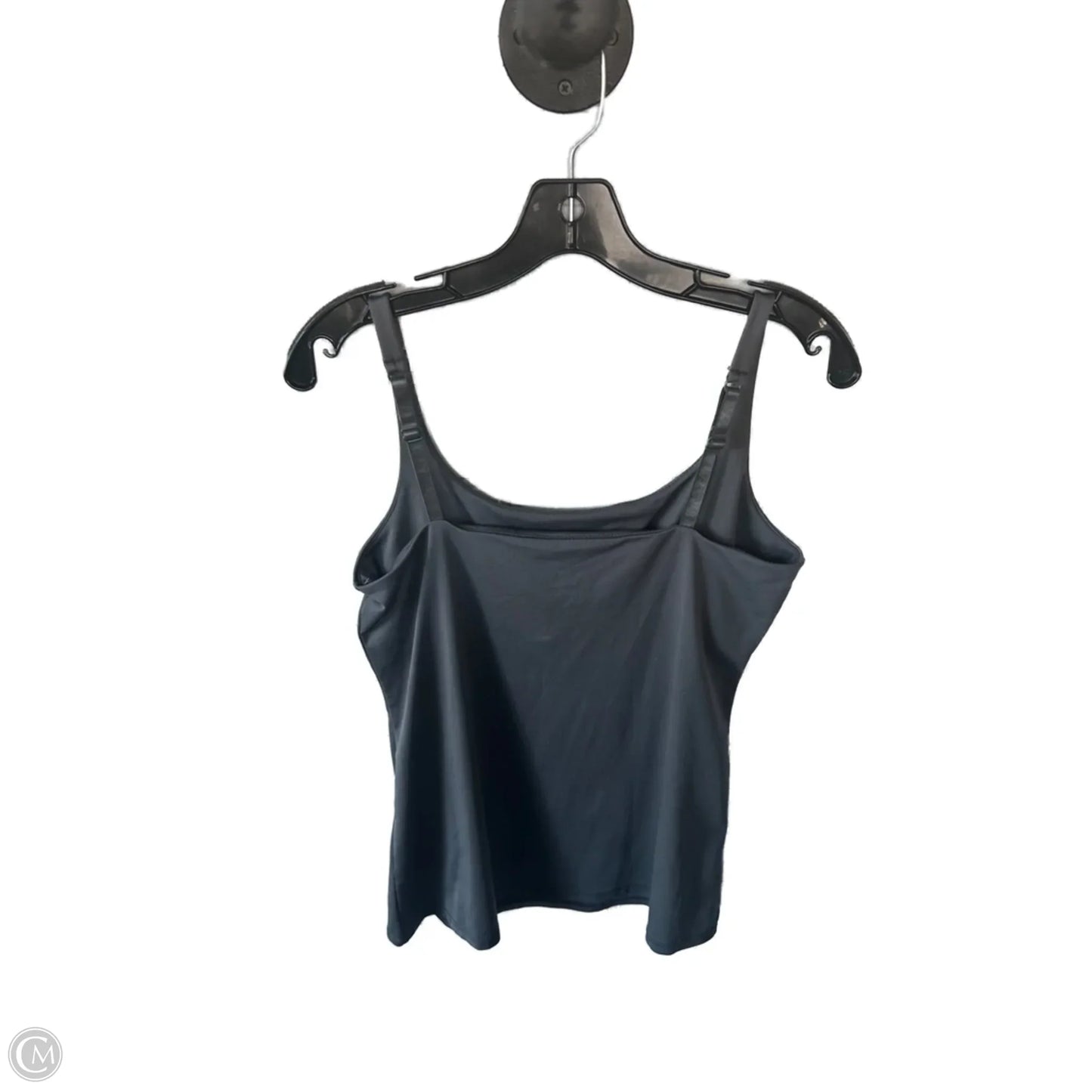 Top Sleeveless Basic By New York And Co In Grey, Size: L