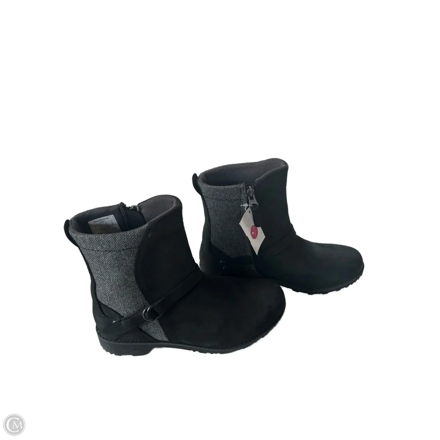Boots Mid-calf Flats By Eddie Bauer In Black, Size: 7