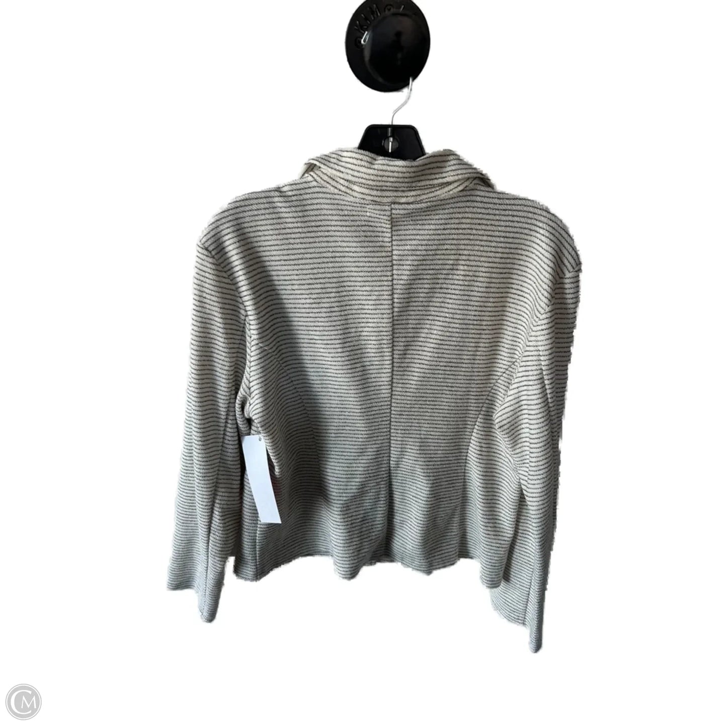 Blazer By Maurices In Black & Cream, Size: L