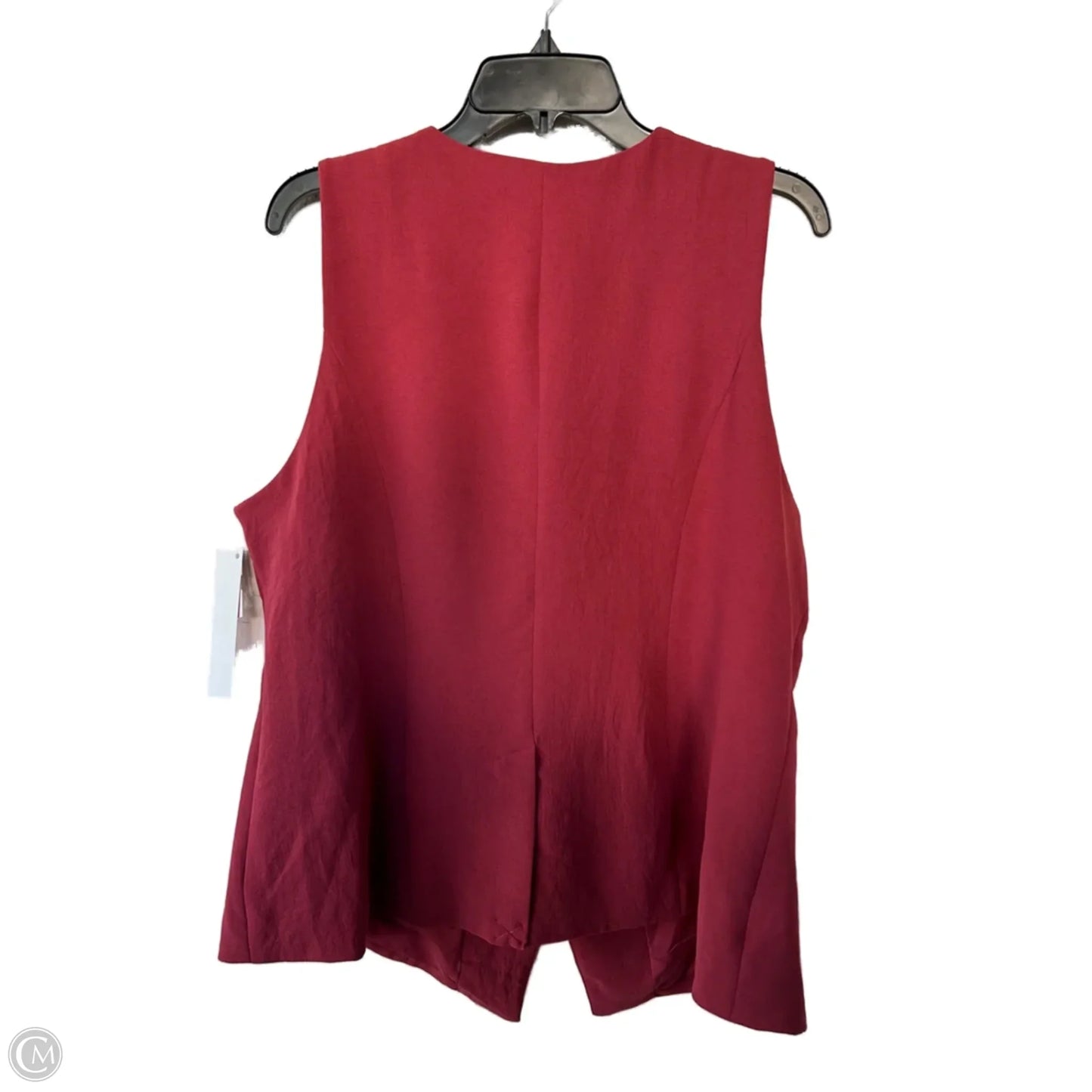 Vest Other By A New Day In Red, Size: Xxl
