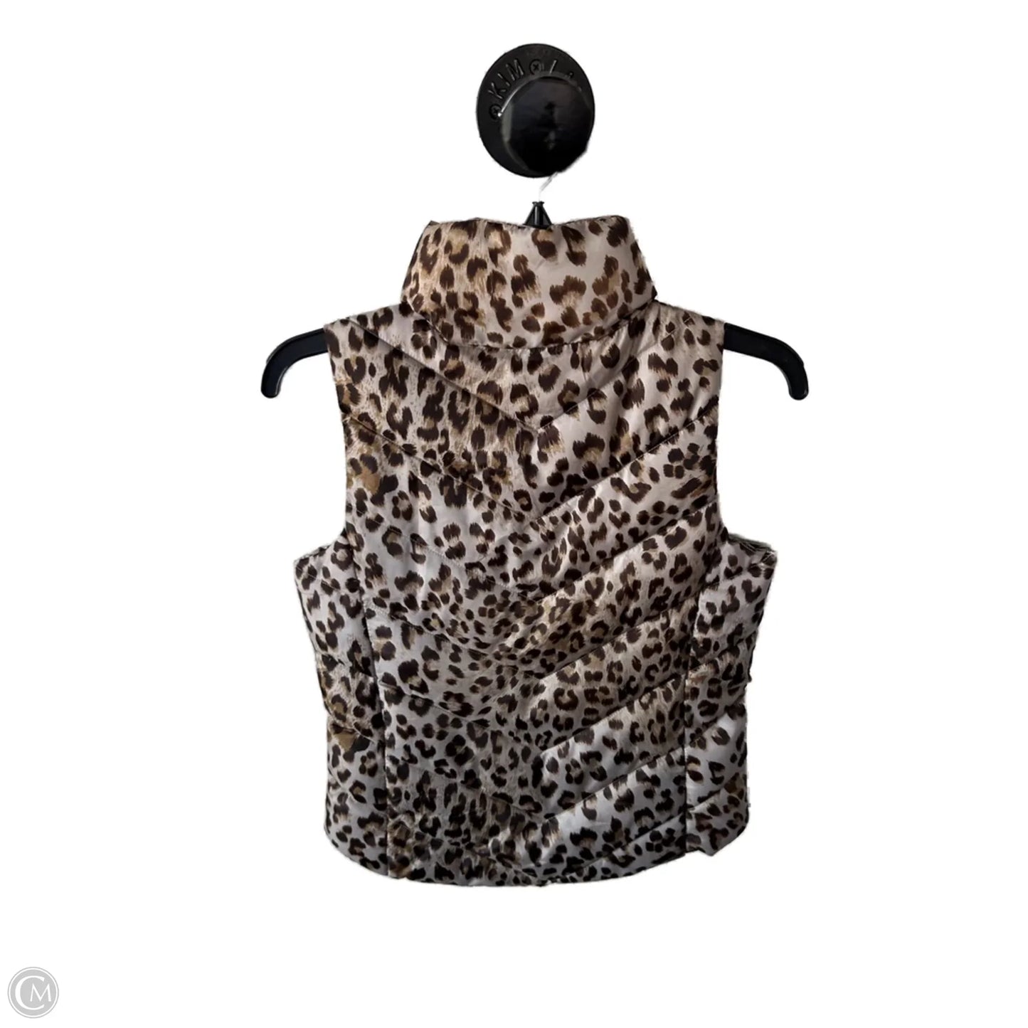 Vest Puffer & Quilted By So In Animal Print, Size: Xs
