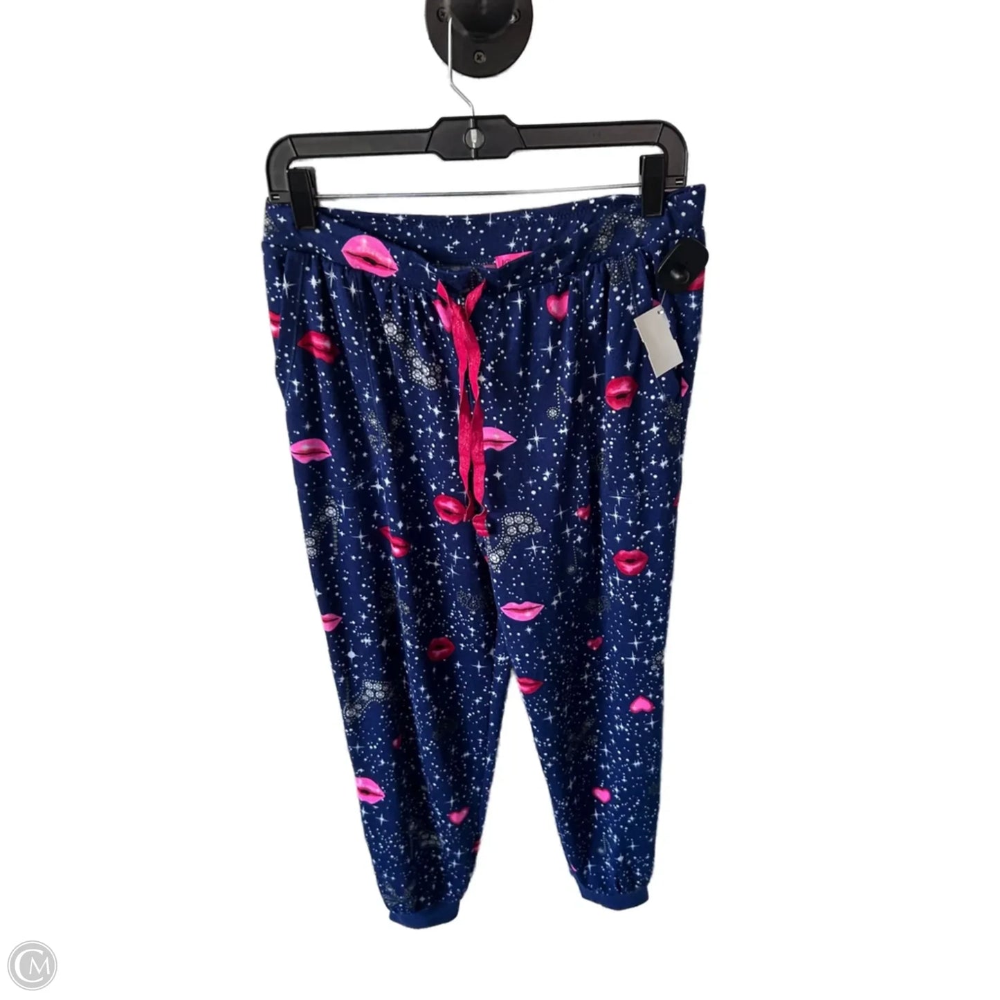 Pajamas 2pc By Betsey Johnson In Blue, Size: M
