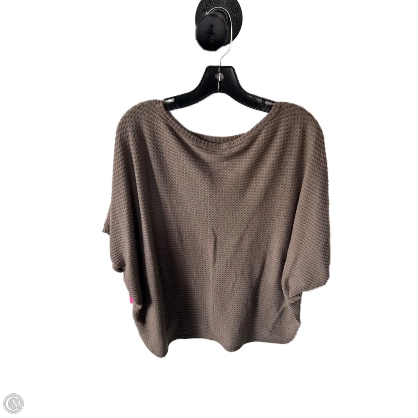 Top Short Sleeve Basic By Michael Stars In Tan, Size: Xl