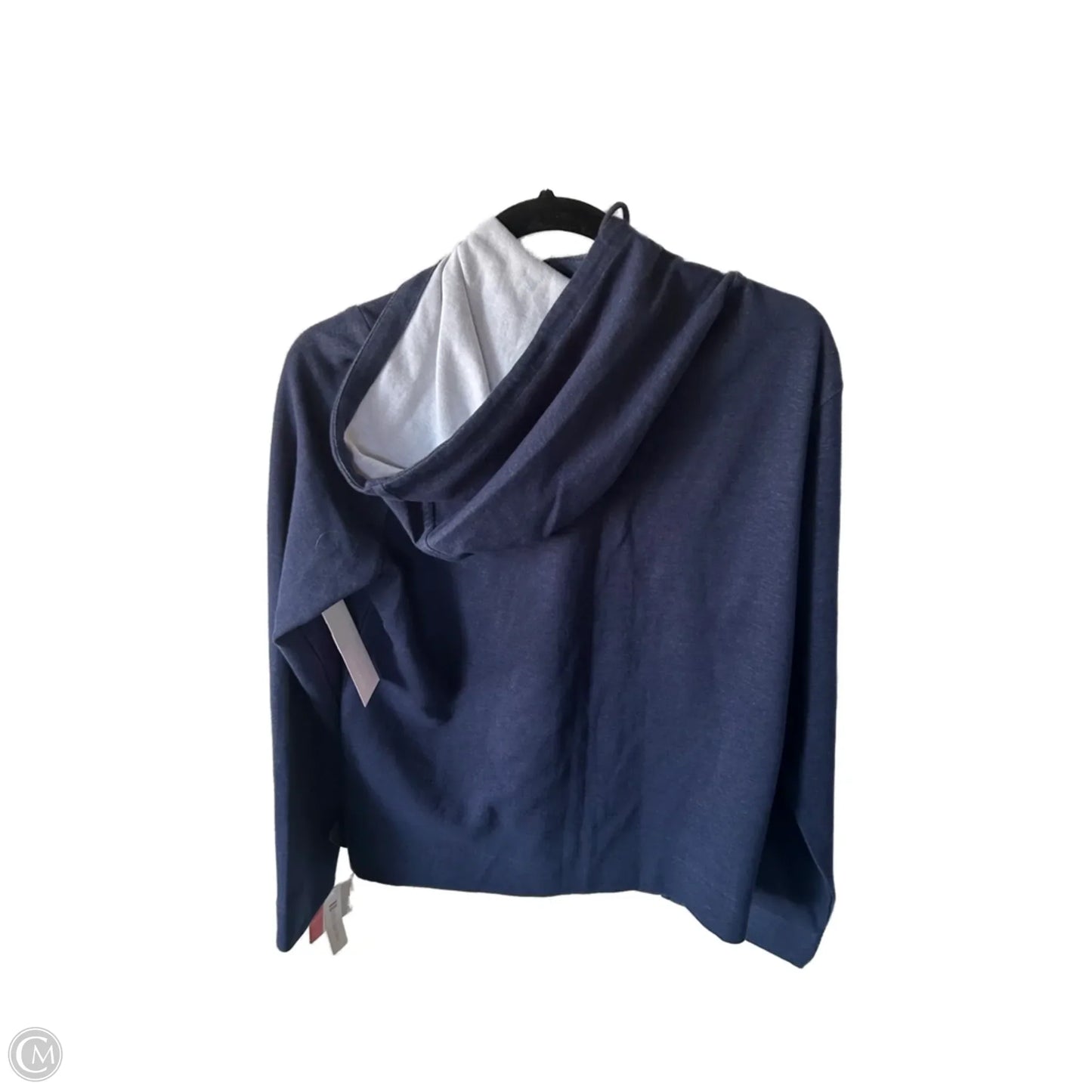 Jacket Shirt By Croft And Barrow In Blue, Size: M