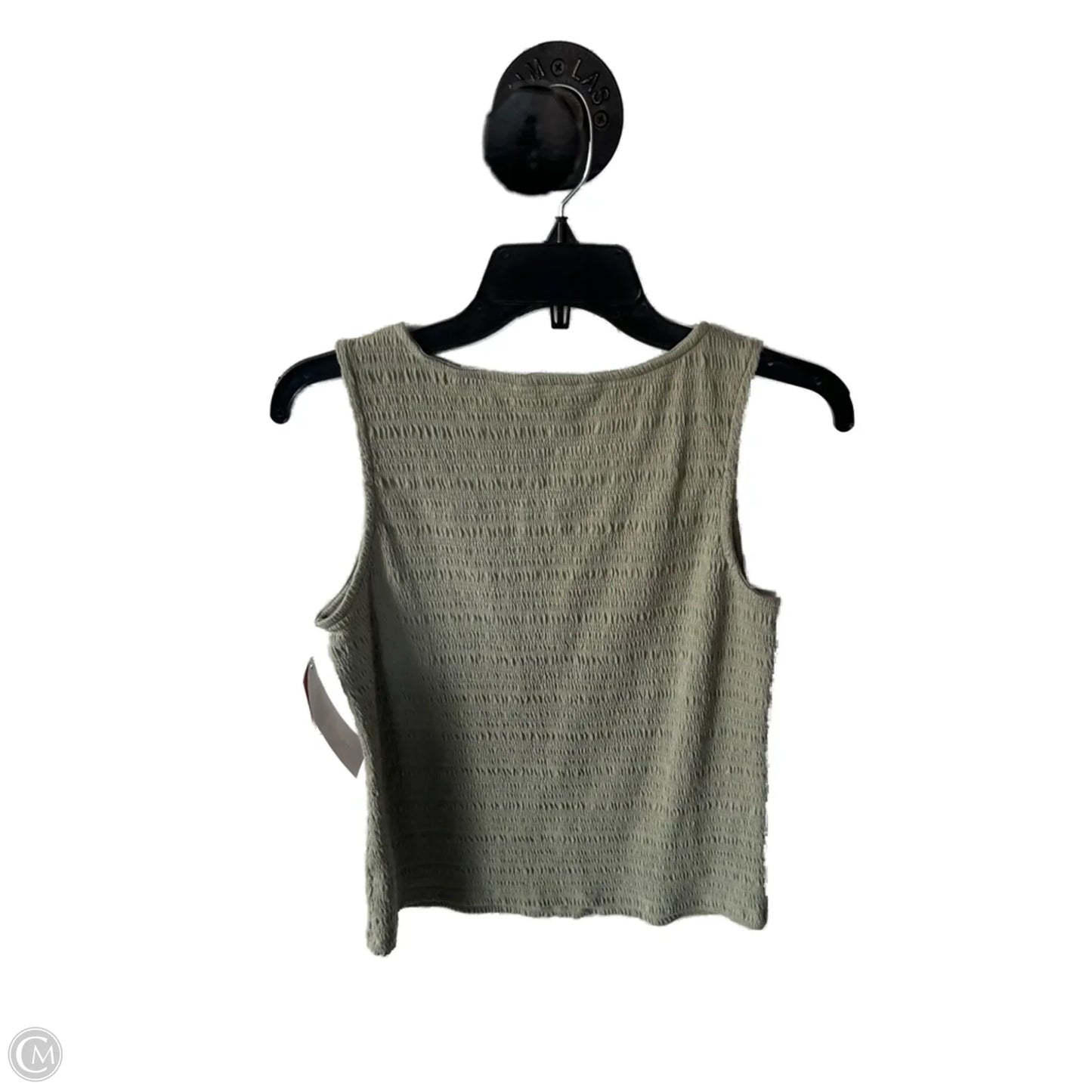 Top Sleeveless By Croft And Barrow In Green, Size: S