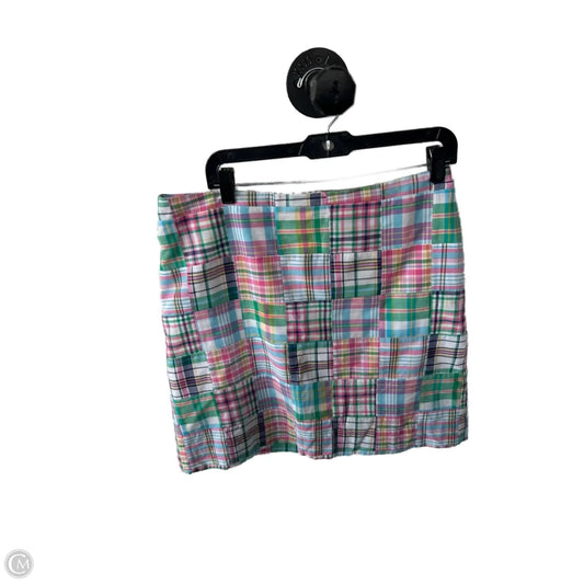 Skirt Mini & Short By Talbots In Blue & Pink, Size: 12p