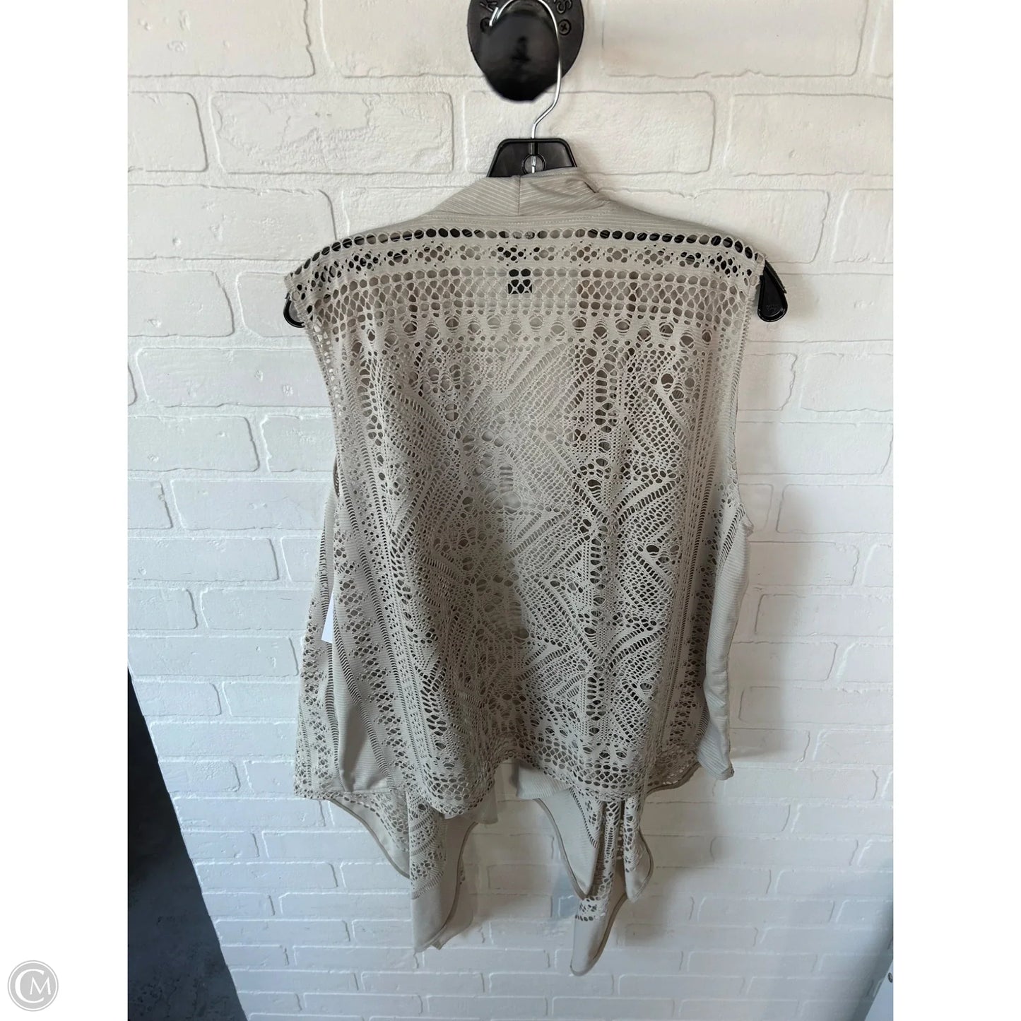 Vest Other By Chicos In Tan, Size: Xl