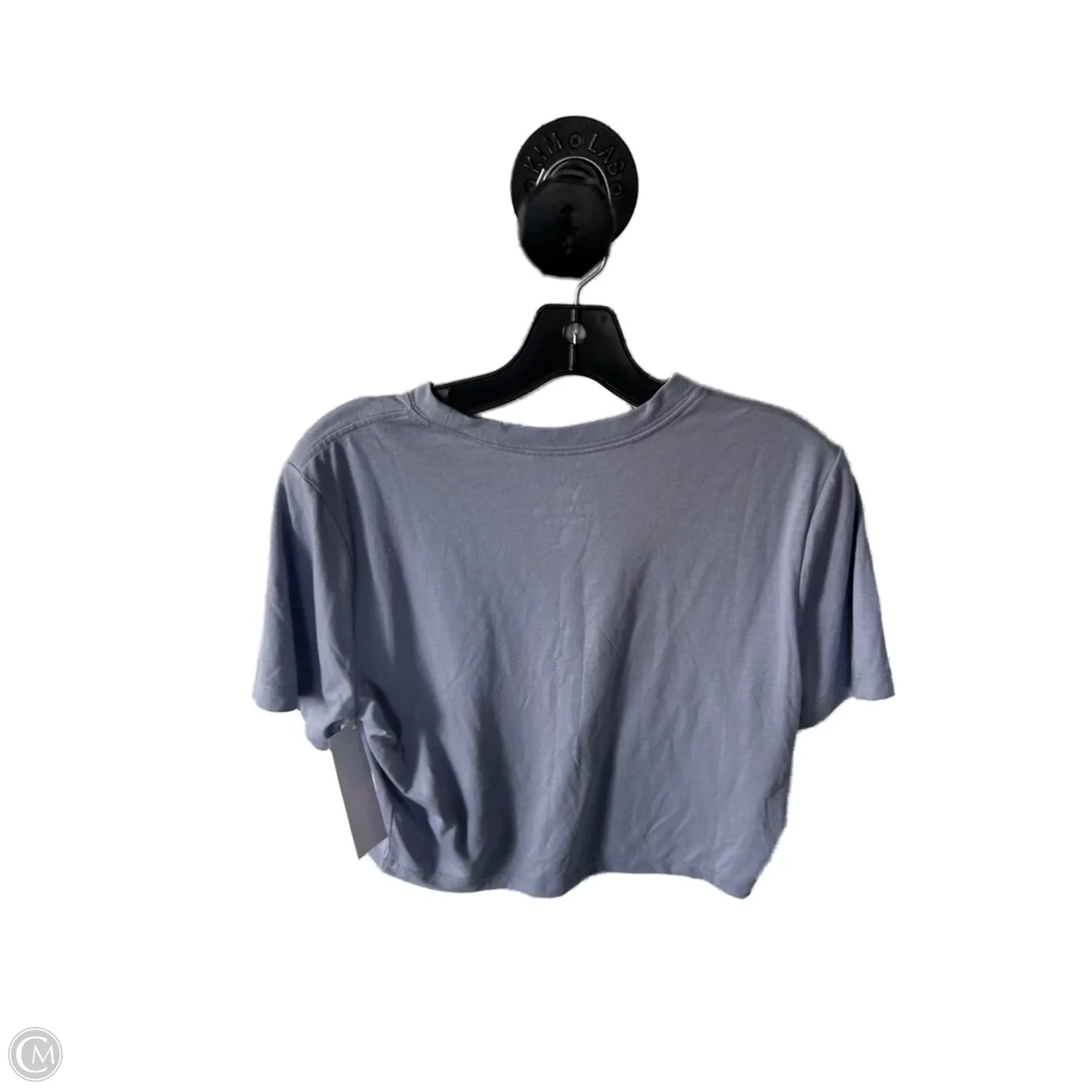 Athletic Top Short Sleeve By Nike In Purple, Size: L