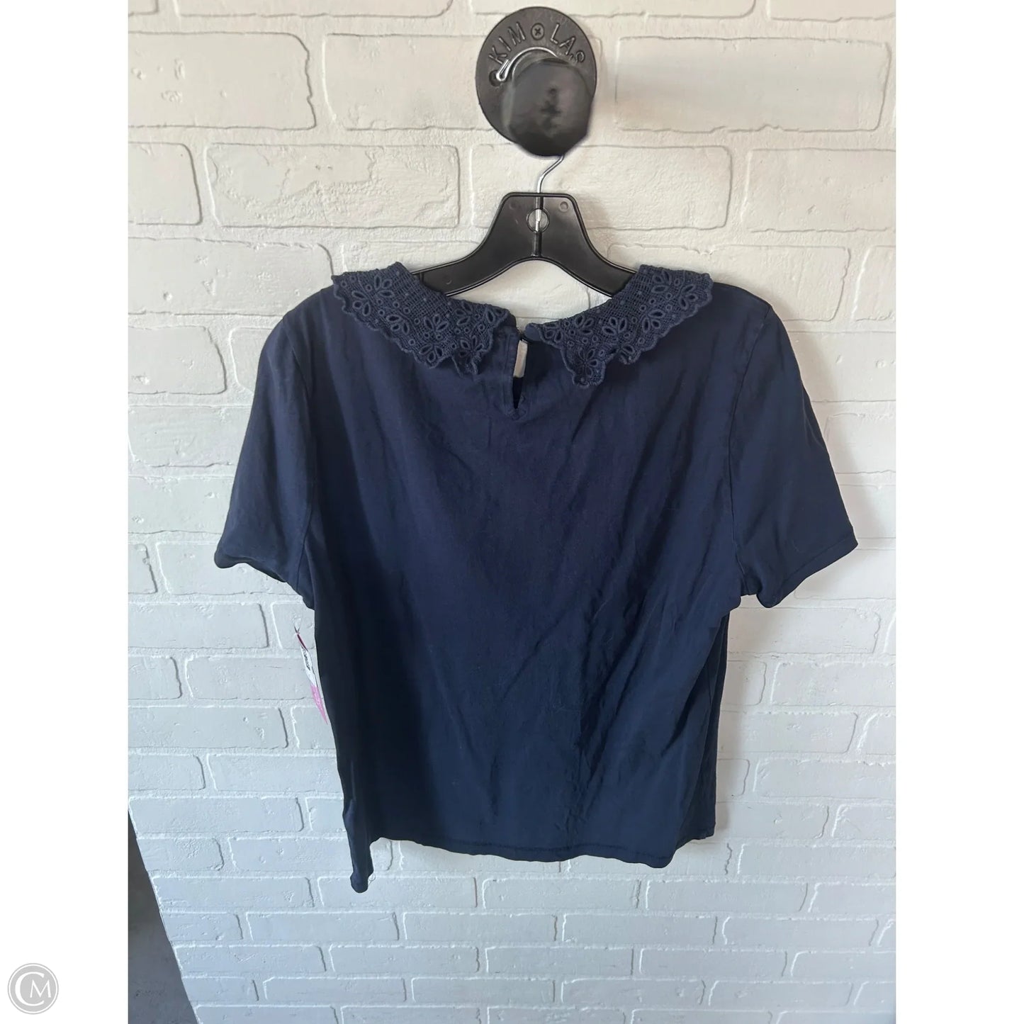 Top Short Sleeve By J. Crew In Blue, Size: M
