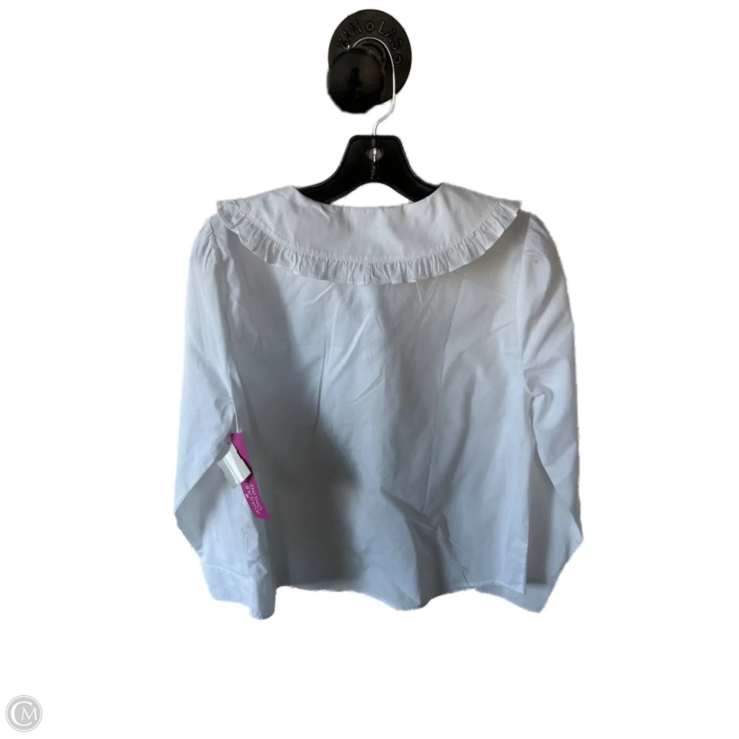 Top Long Sleeve By J. Crew In White, Size: S