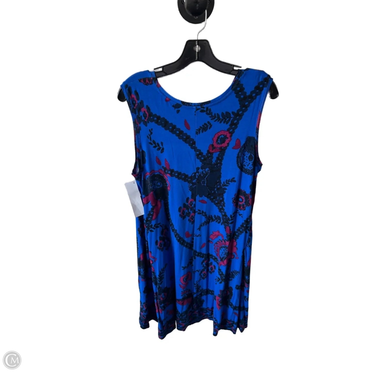 Dress Casual Short By Style And Company In Blue & Pink, Size: Xl