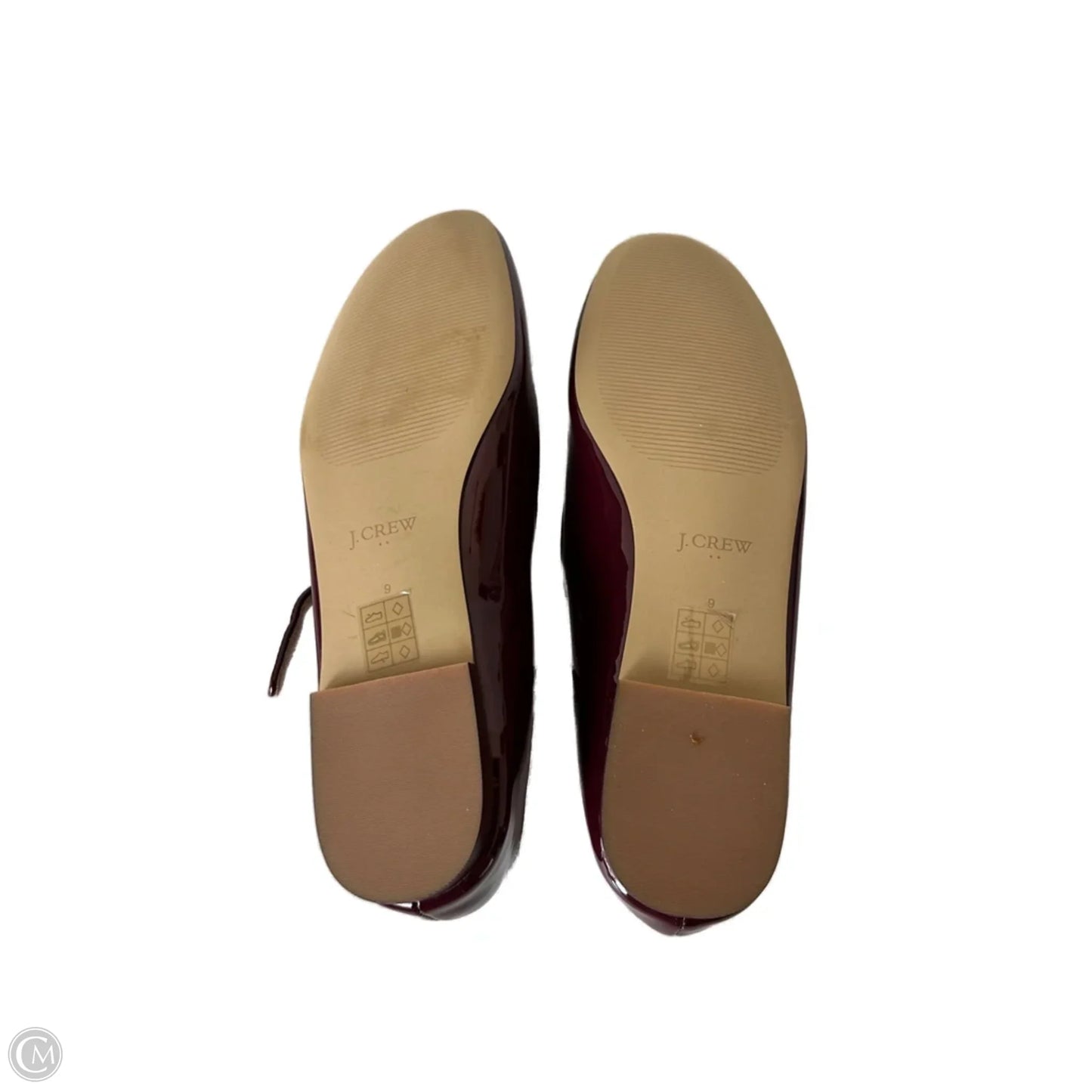 Shoes Flats By J. Crew In Red, Size: 9