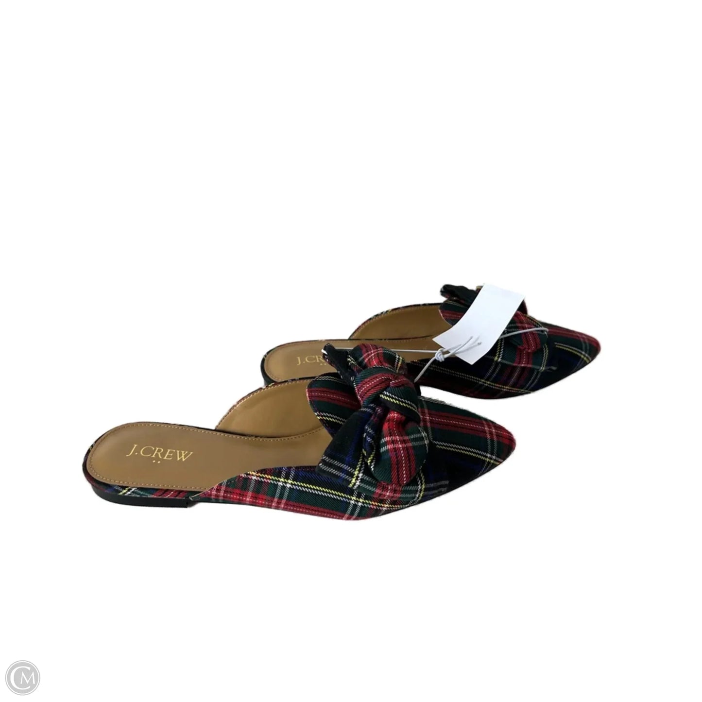Shoes Flats By J. Crew In Black & Green, Size: 8.5