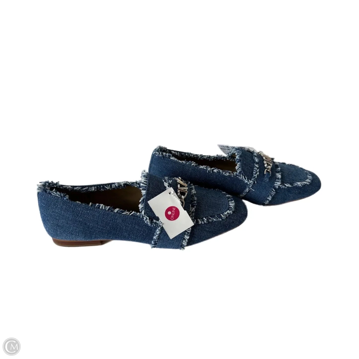 Shoes Flats By Michael By Michael Kors In Blue Denim, Size: 9