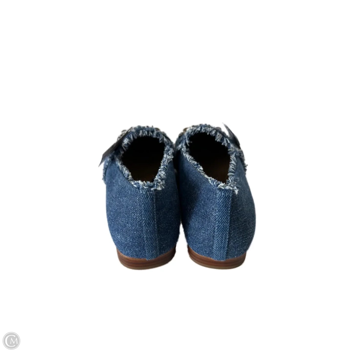 Shoes Flats By Michael By Michael Kors In Blue Denim, Size: 9