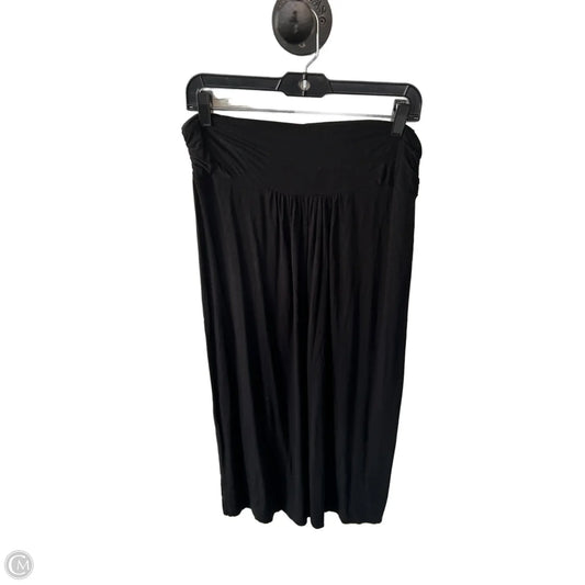 Skirt Maxi By Boden In Black, Size: 12