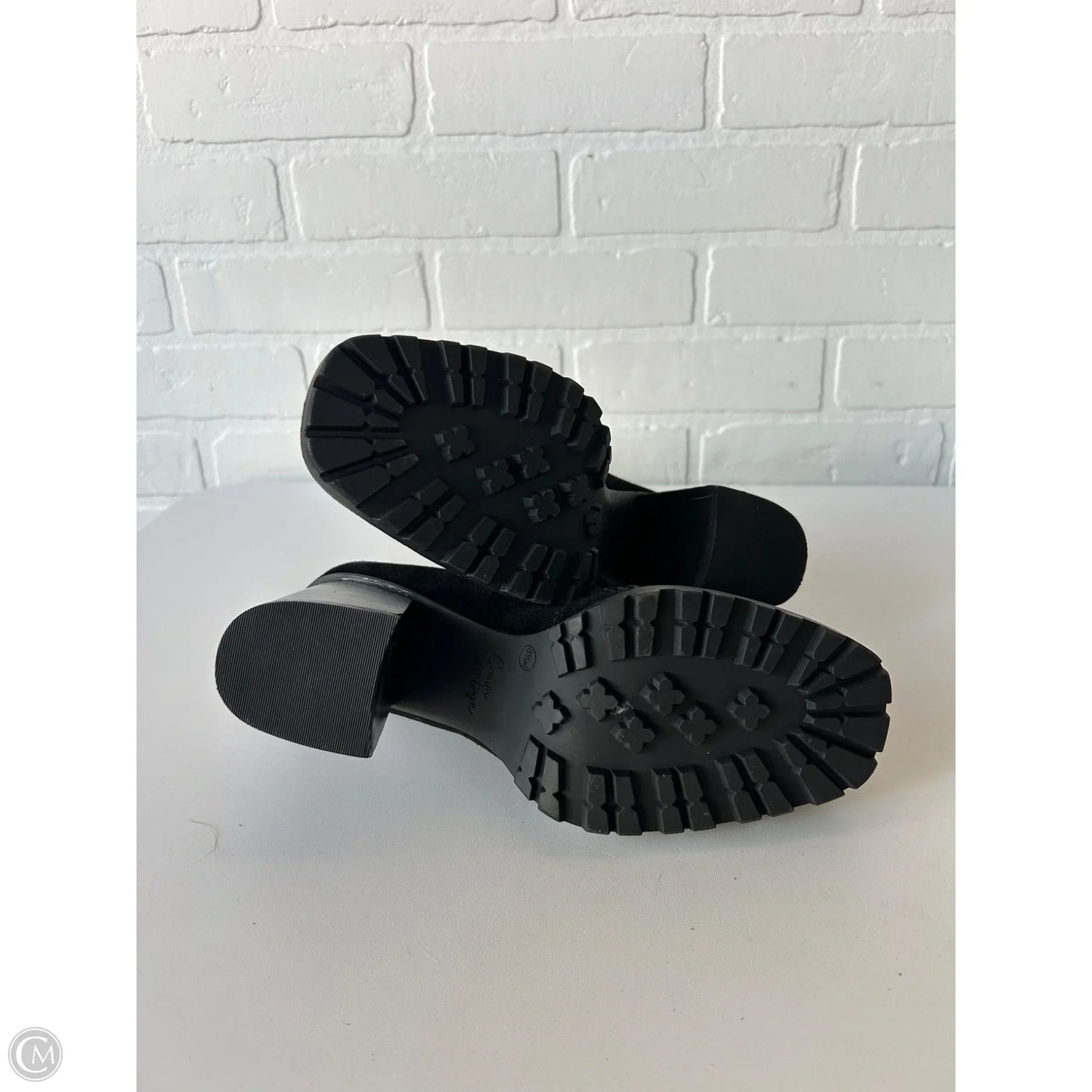 Shoes Heels Block By Crown Vintage In Black, Size: 8.5