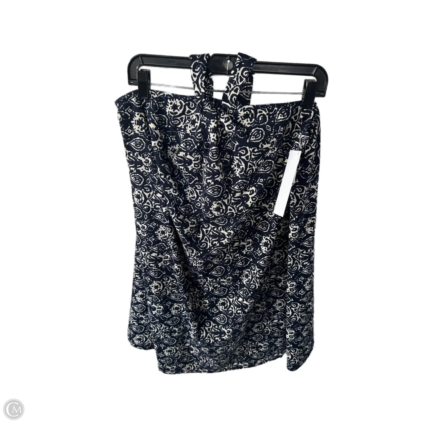 Dress Casual Short By H&m In Blue & Tan, Size: L
