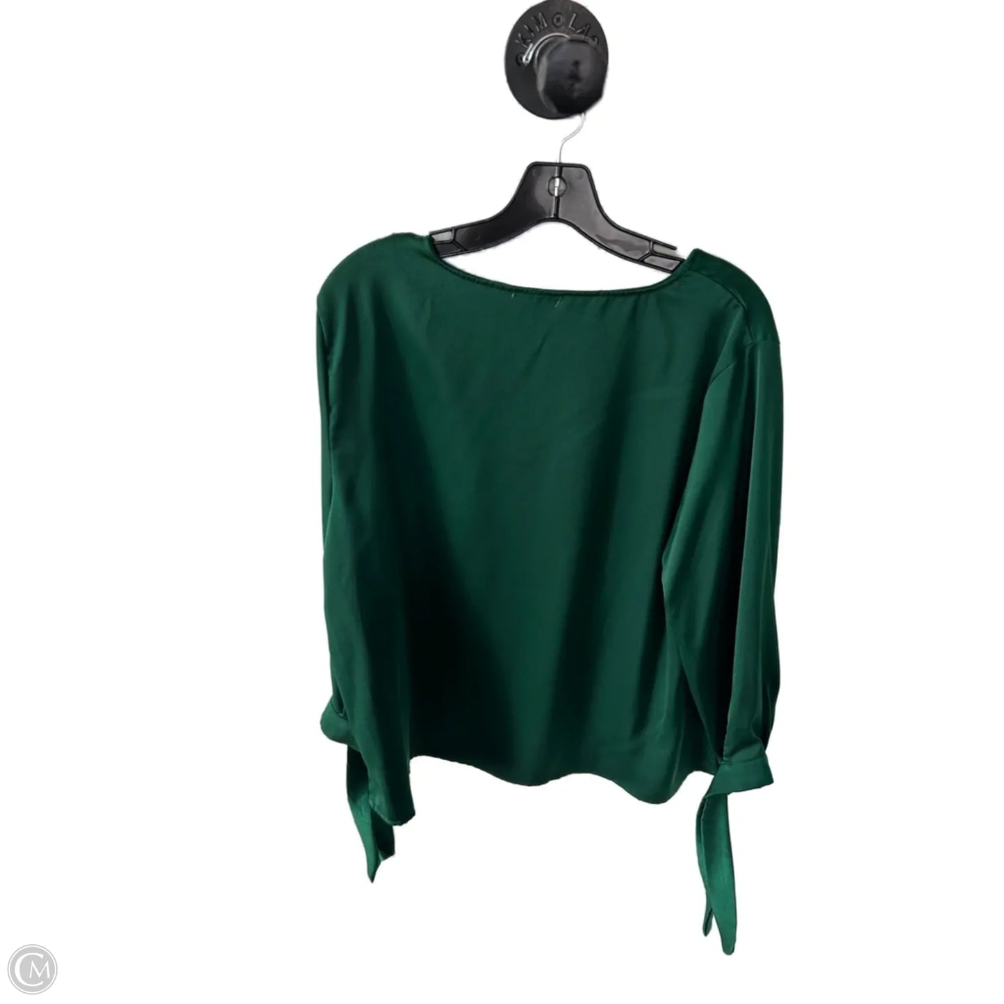 Top 3/4 Sleeve By Cece In Green, Size: 1x