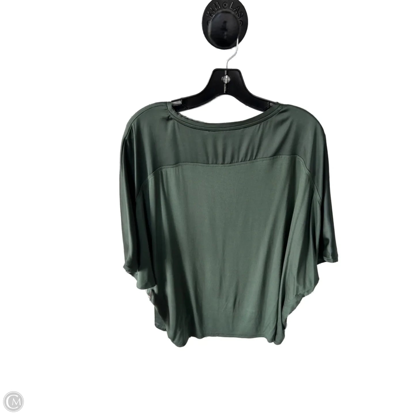 Top Short Sleeve By White House Black Market In Green, Size: Xl