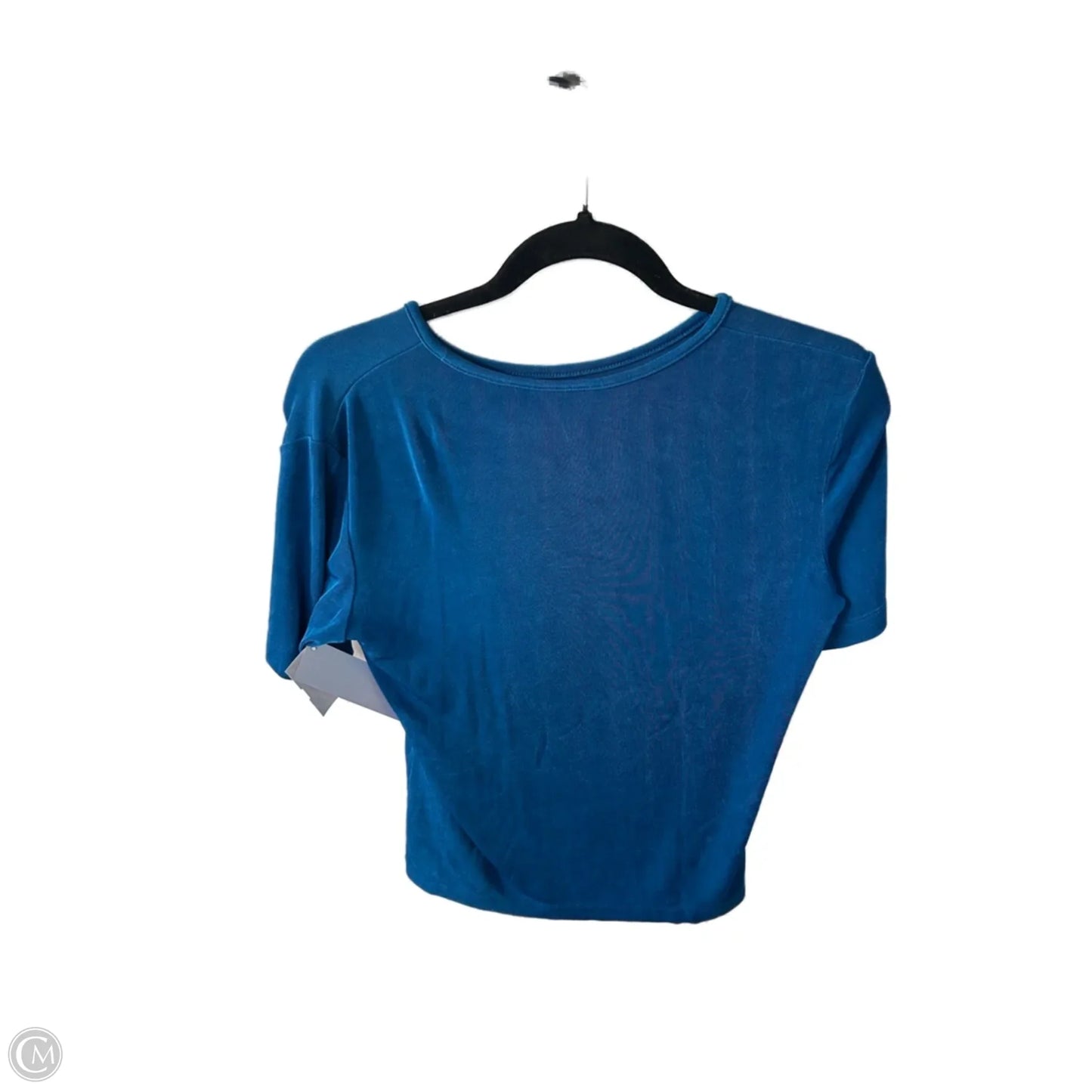 Top Short Sleeve Basic By Chicos In Blue, Size: S
