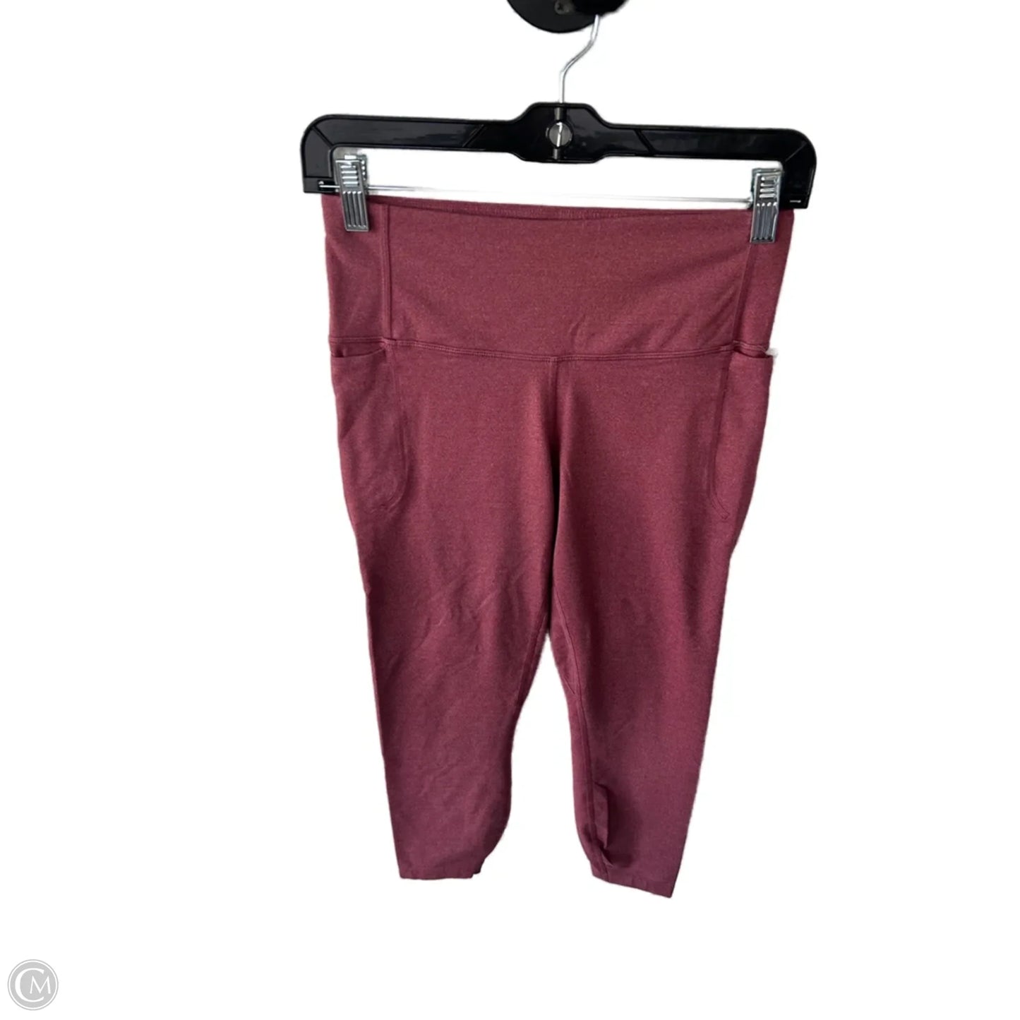 Athletic Leggings By Under Armour In Red, Size: 4