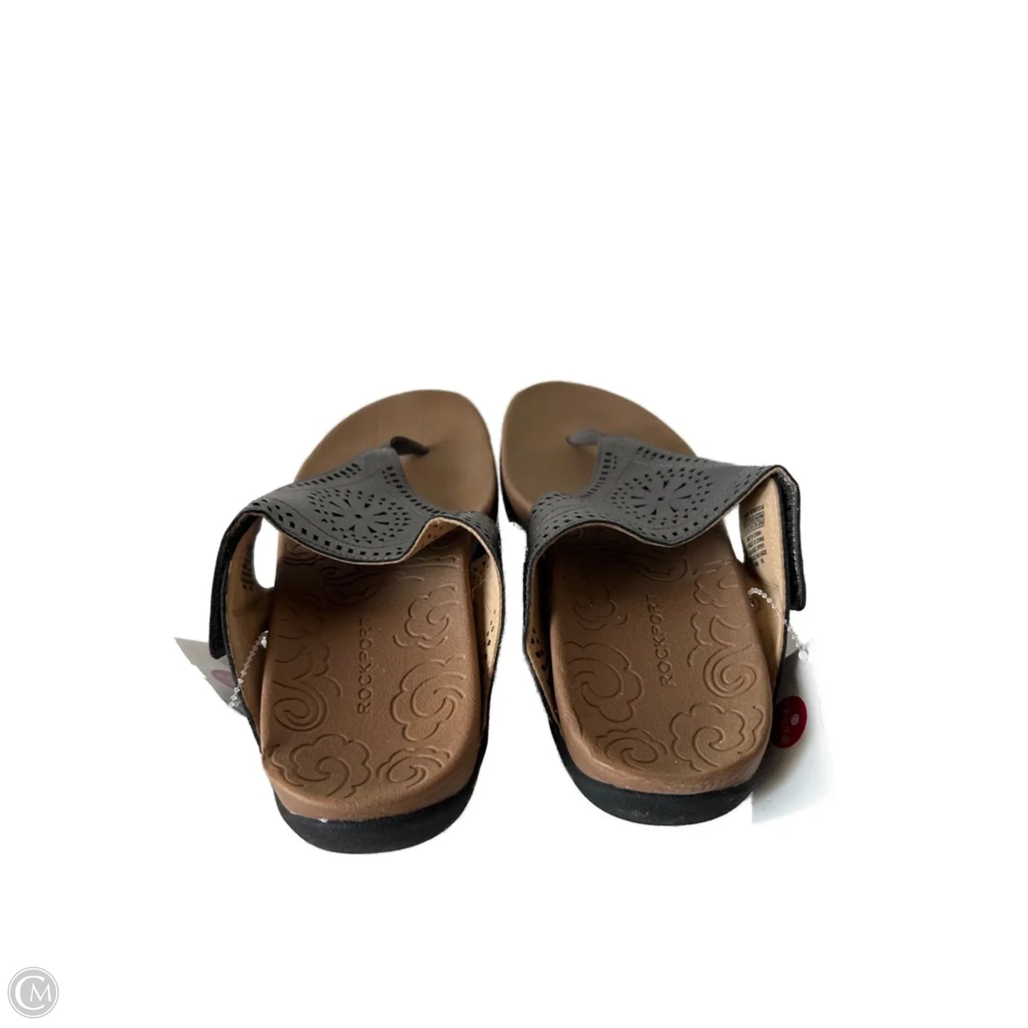 Sandals Flats By Rockport In Black & Brown, Size: 9