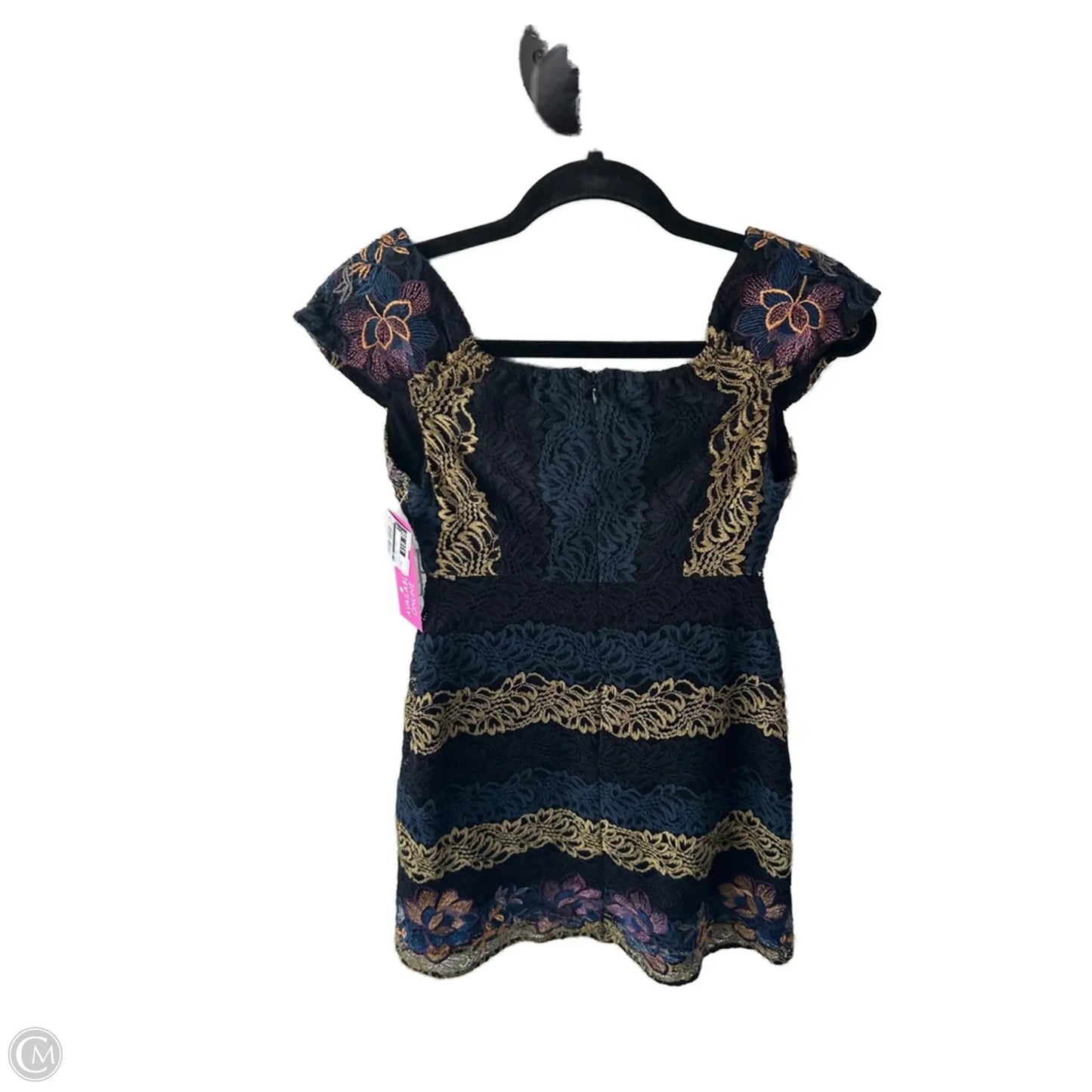 Dress Party Short By Cmc In Black & Blue, Size: Xs