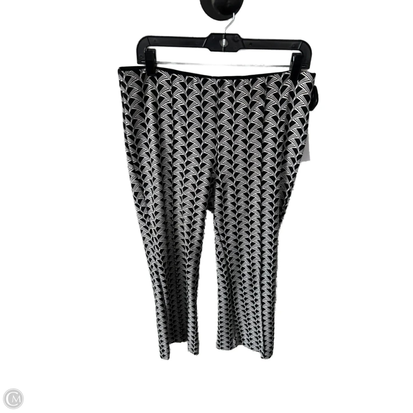 Pants Dress By Maeve In Black & White, Size: 8