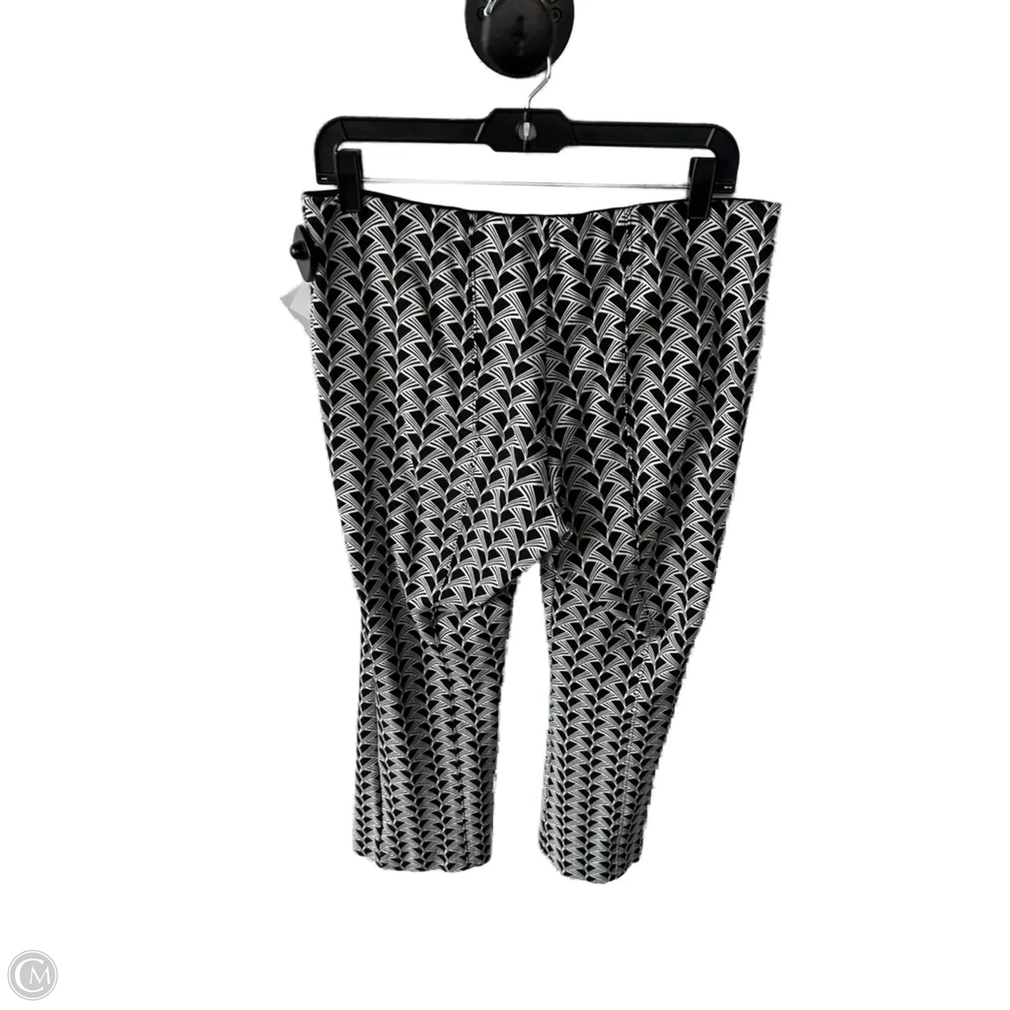 Pants Dress By Maeve In Black & White, Size: 8