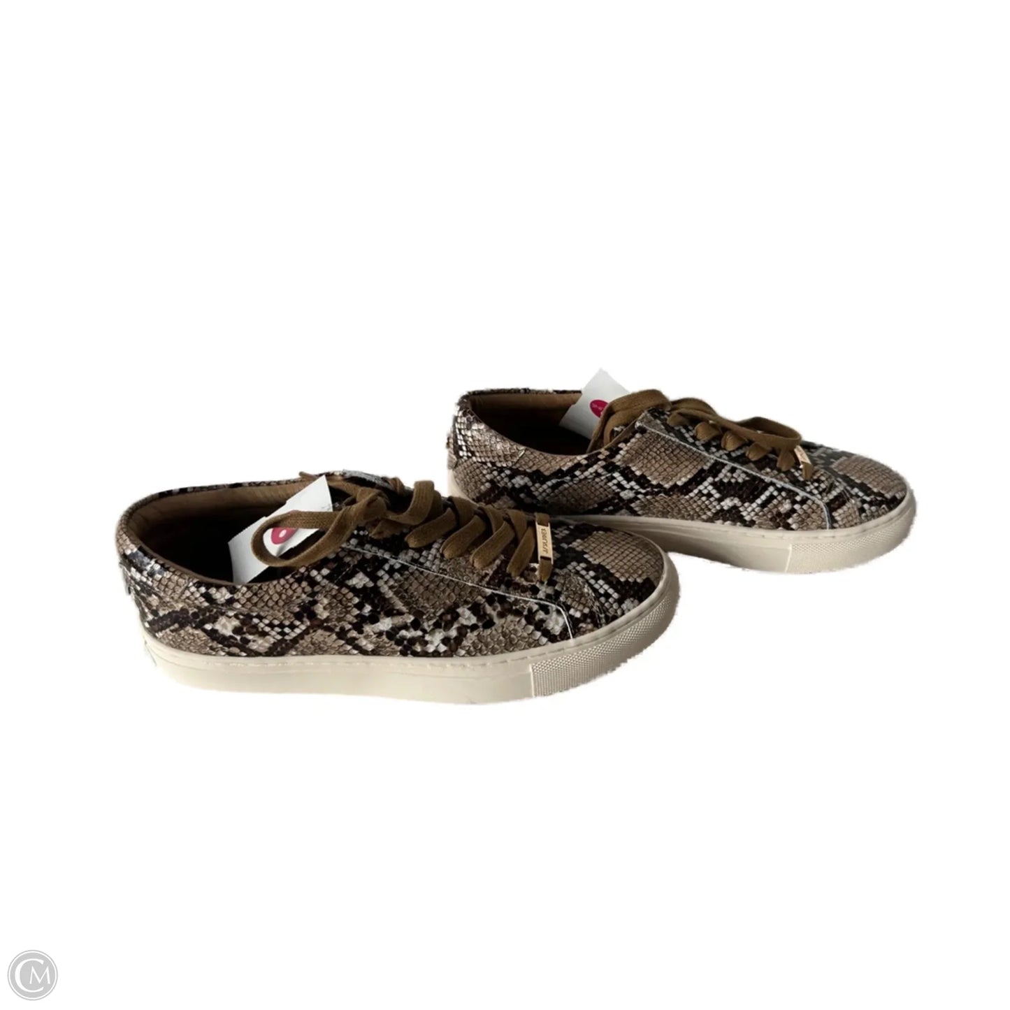 Shoes Sneakers By J Slides In Snakeskin Print, Size: 8