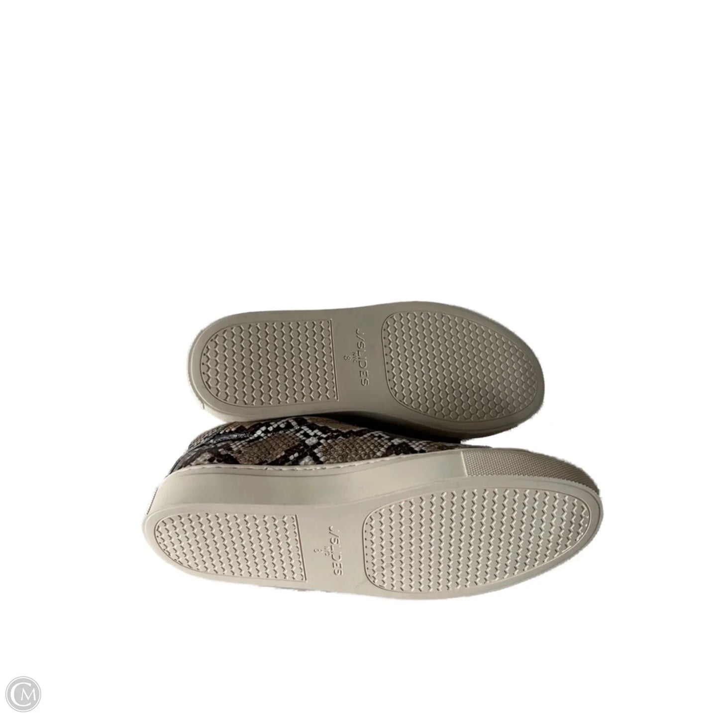 Shoes Sneakers By J Slides In Snakeskin Print, Size: 8