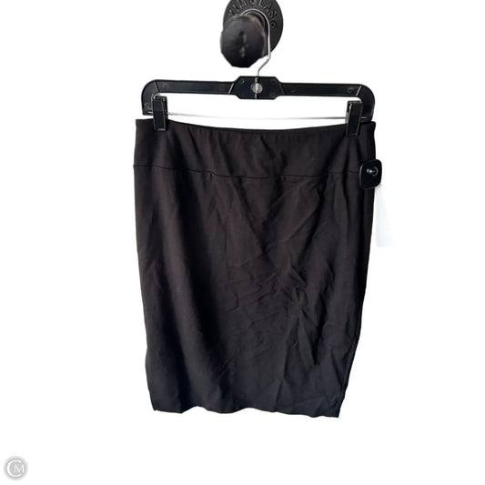 Skirt Midi By Nine West In Black, Size: 8