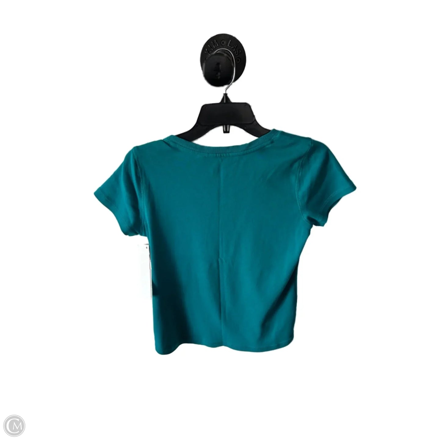 Top Short Sleeve Basic By Christopher And Banks In Blue, Size: M