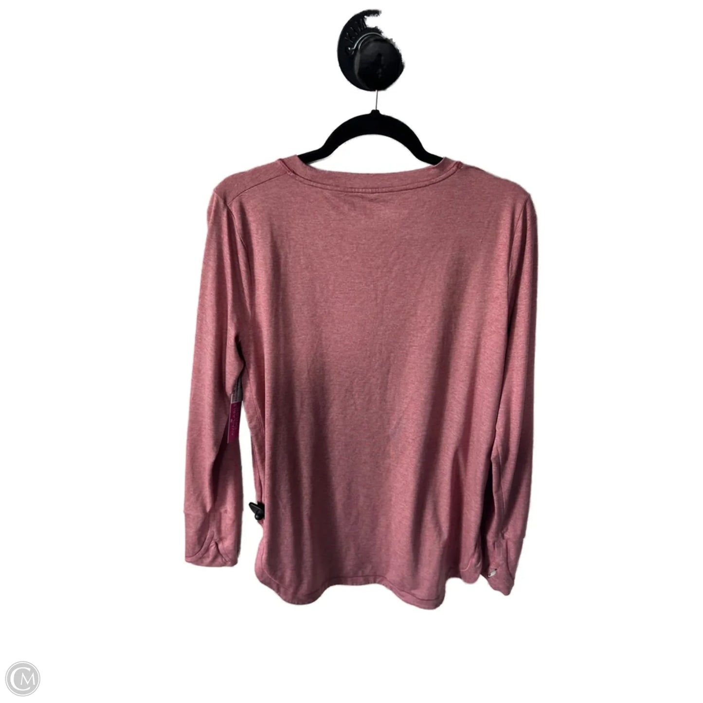Athletic Top Long Sleeve Crewneck By Athleta In Pink, Size: L