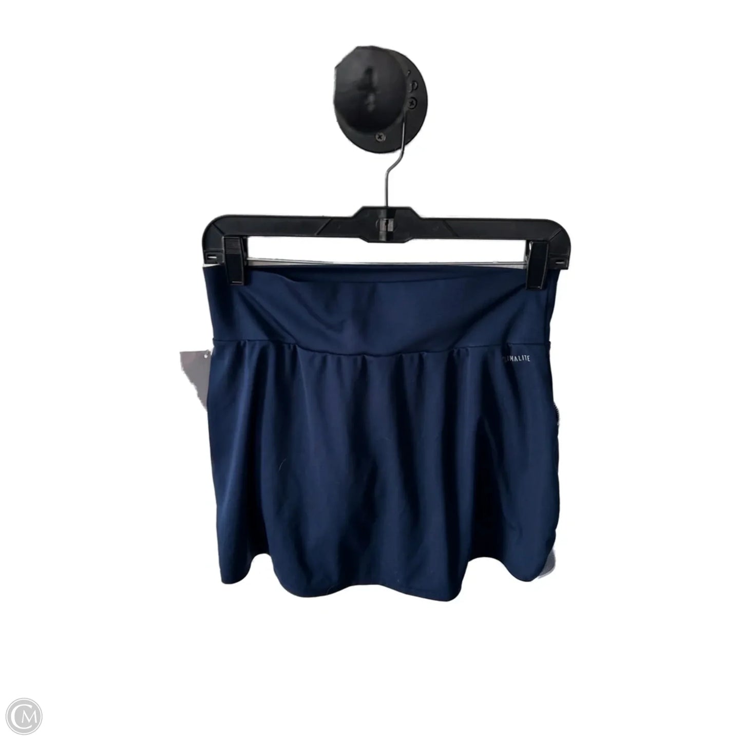 Athletic Skort By Adidas In Blue, Size: 4