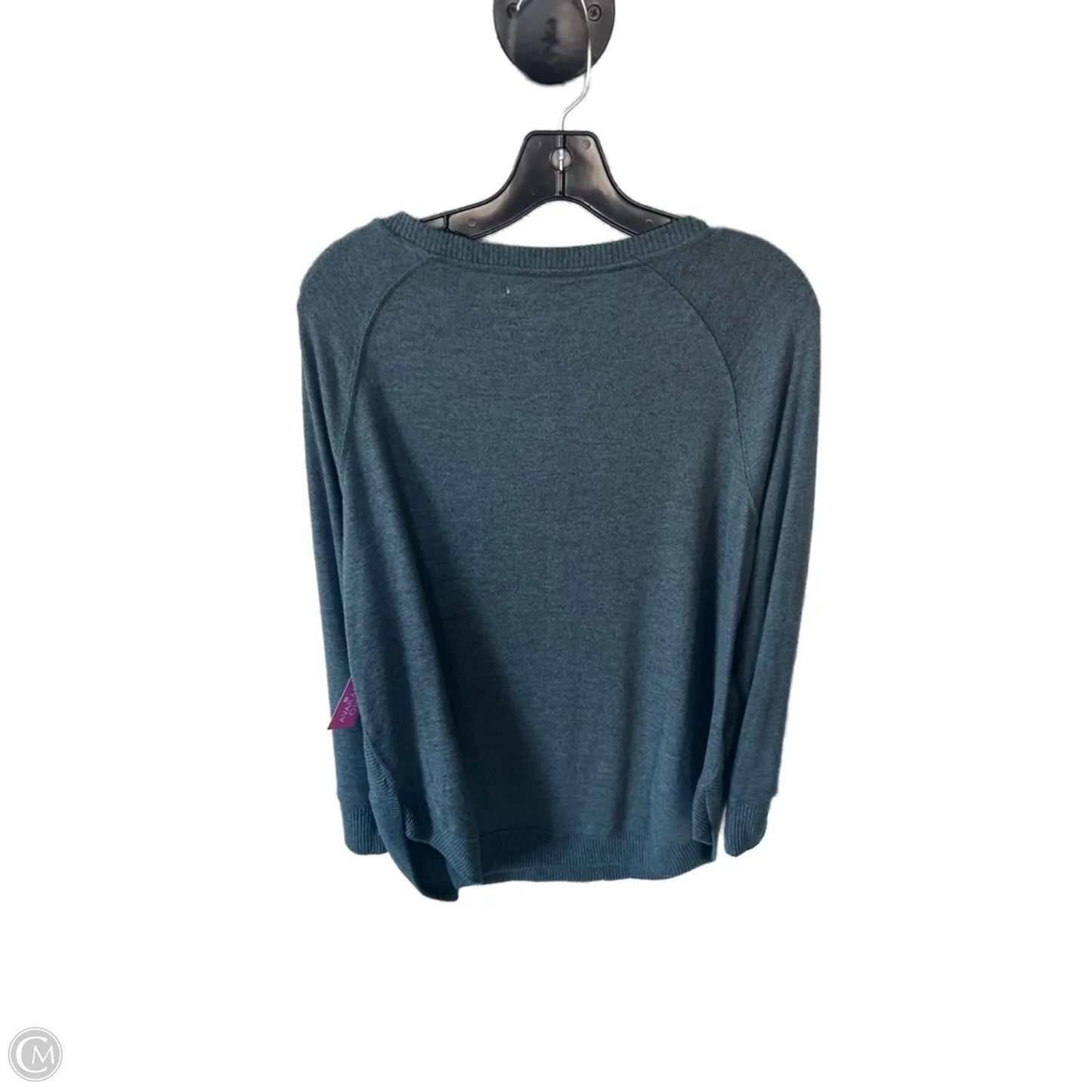 Top Long Sleeve By Maurices In Blue, Size: 1x
