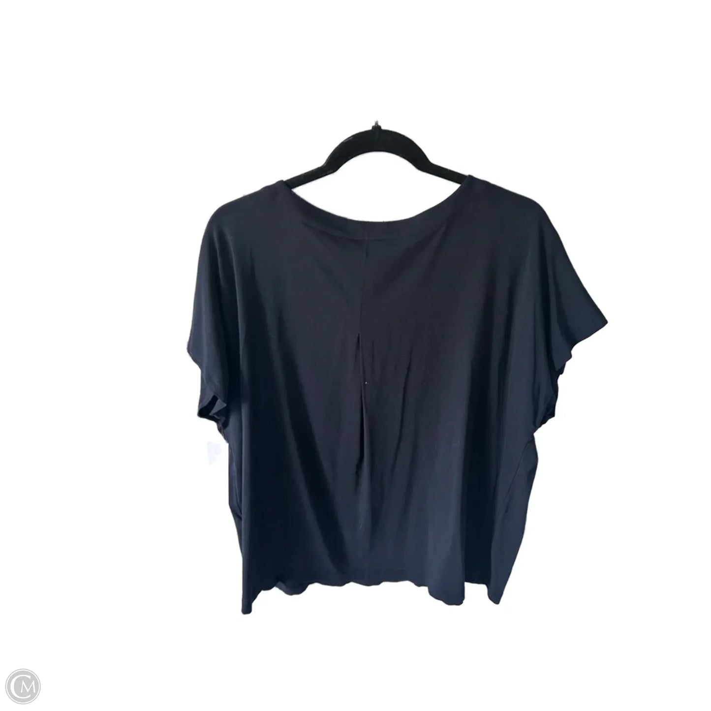 Top Short Sleeve Basic By J. Jill In Blue, Size: Xl