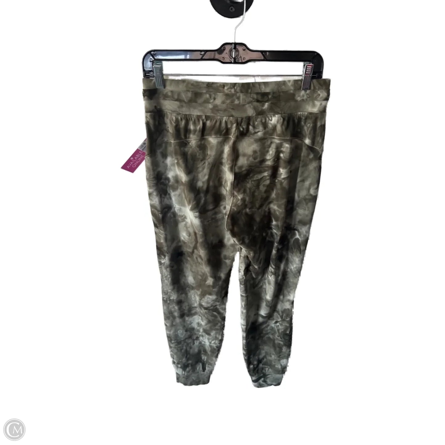 Athletic Pants By Lululemon In Green, Size: 8