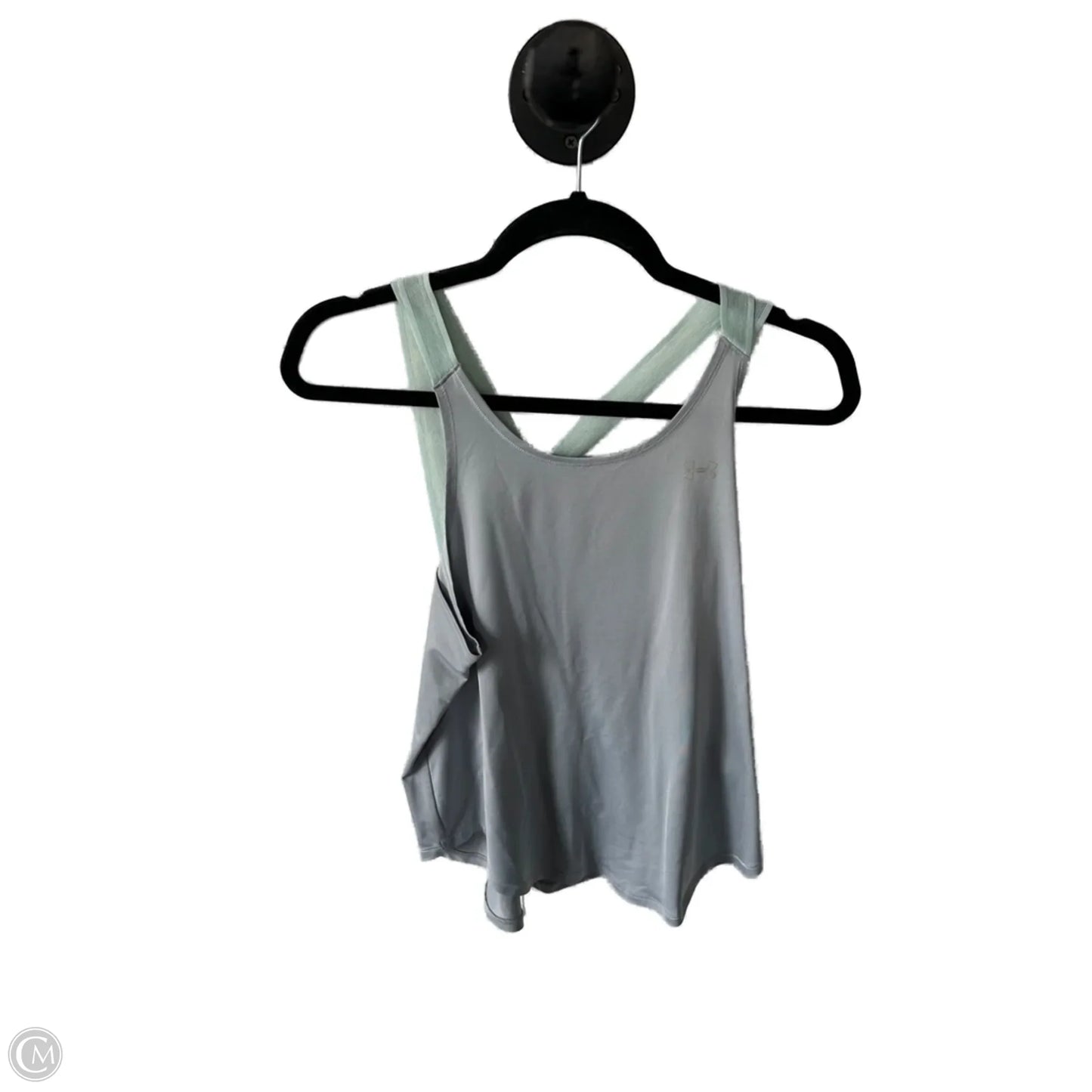 Athletic Tank Top By Under Armour In Grey, Size: S