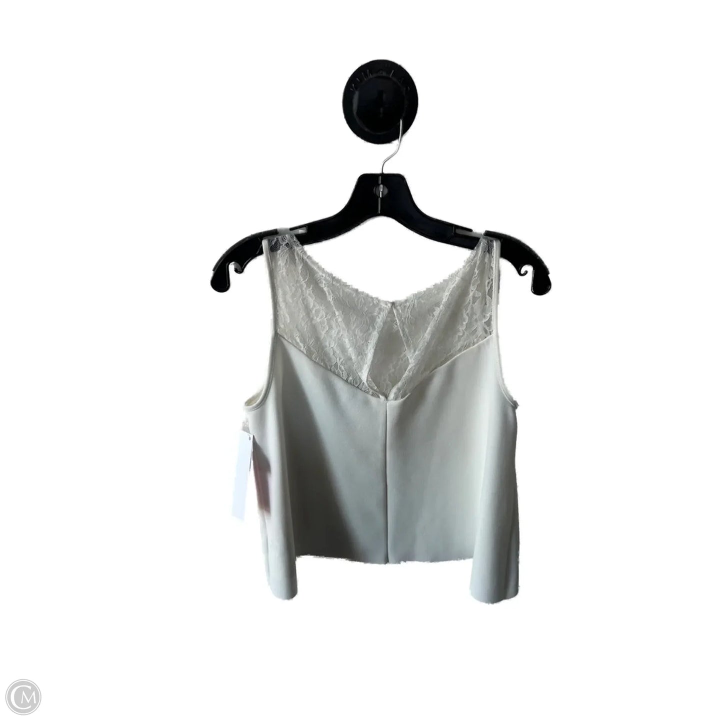 Top Sleeveless By Express In White, Size: S