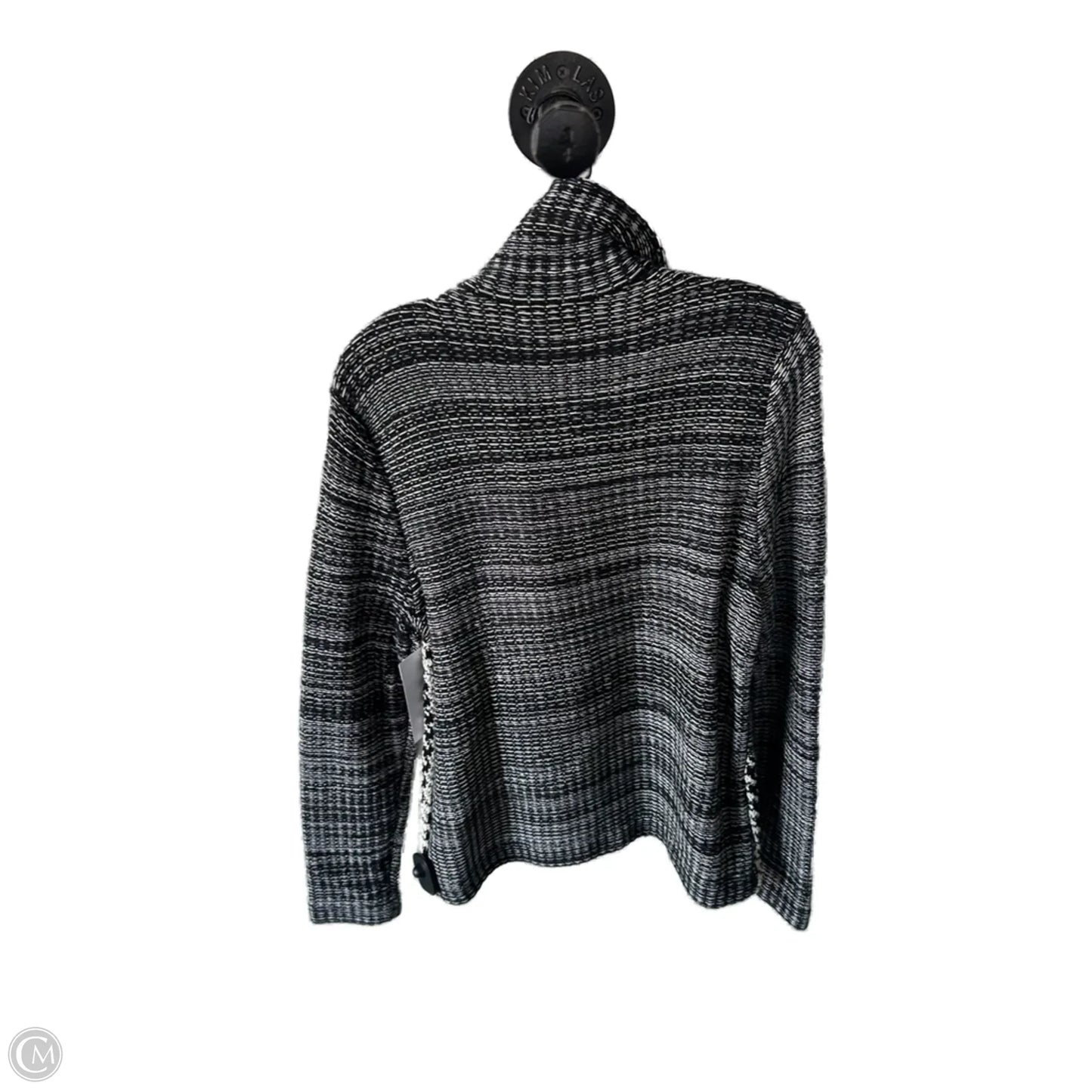 Blazer By Chaps In Black & Cream, Size: L